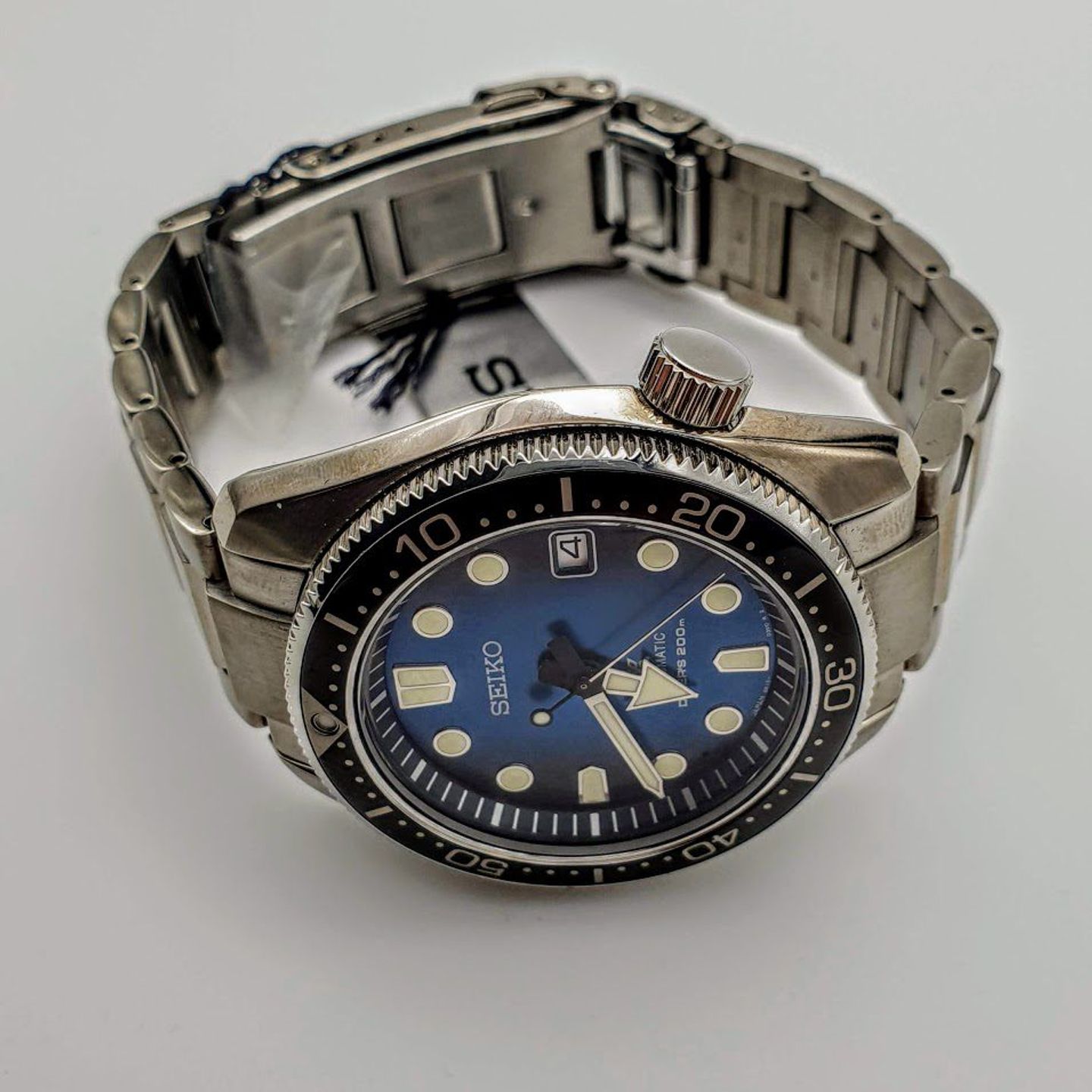 Seiko Prospex SPB083J1 (2025) - Blauw wijzerplaat 43mm Staal (6/8)