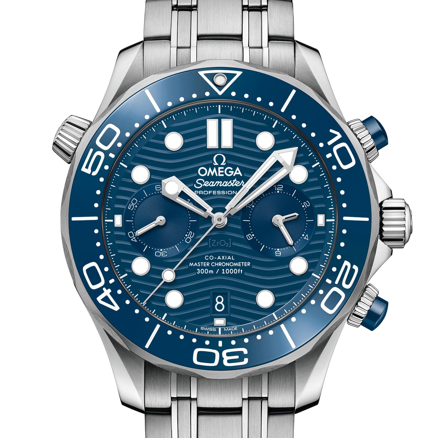 Omega Seamaster Diver 300 M 210.30.44.51.03.001 (2023) - Blue dial 44 mm Steel case (1/8)