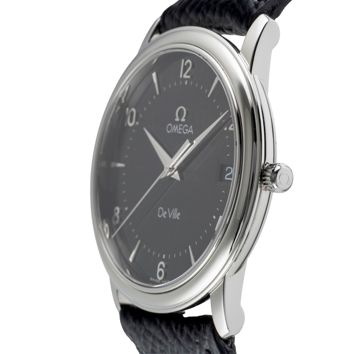 Omega De Ville Prestige 4810.50.01 (Unknown (random serial)) - Black dial 34 mm Steel case (6/8)