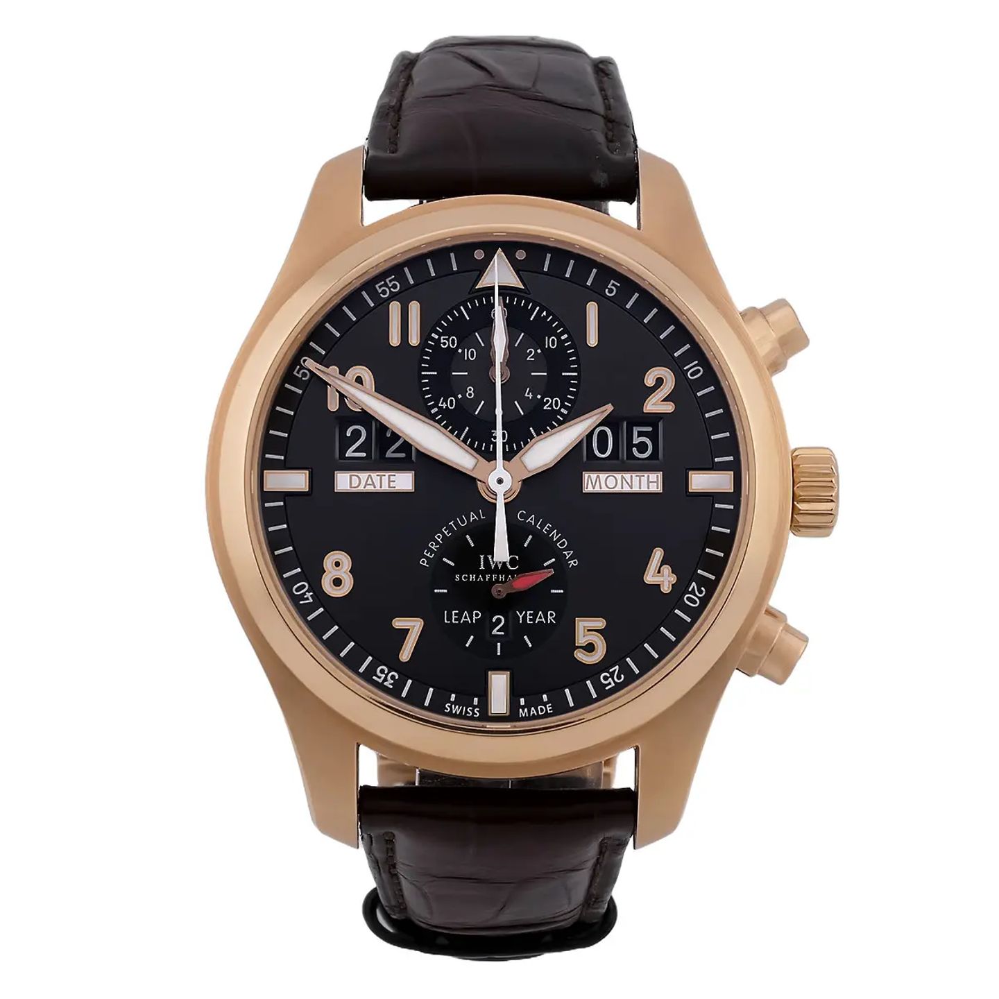 IWC Pilot Spitfire Perpetual Calendar Digital Date-Month IW379103 - (1/8)