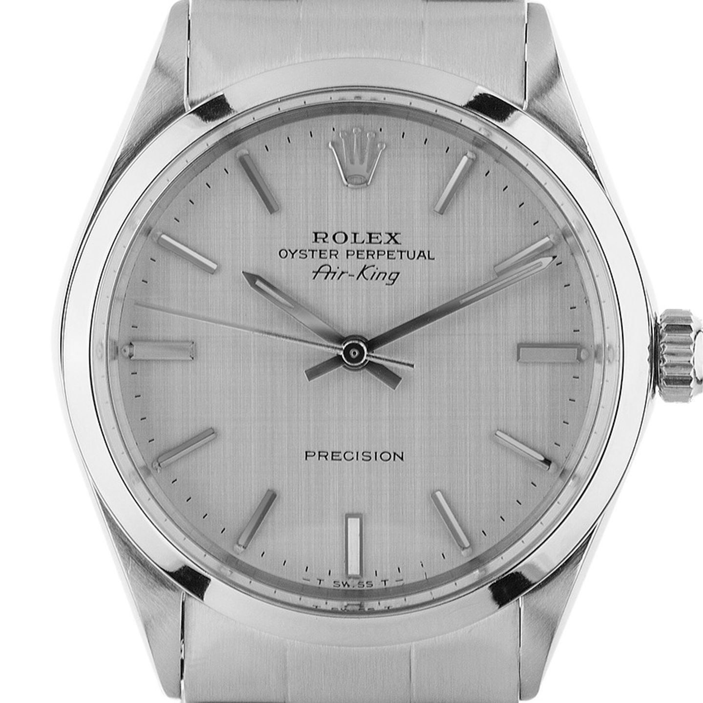 Rolex Air-King 5500 (1983) - 34mm Staal (1/7)