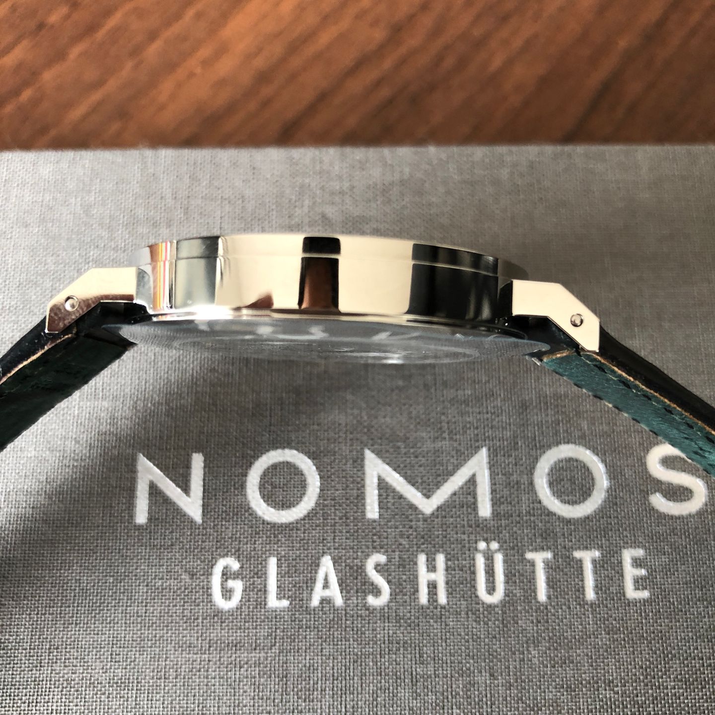 NOMOS Tangente Neomatik 180 (2022) - White dial 41 mm Steel case (3/6)