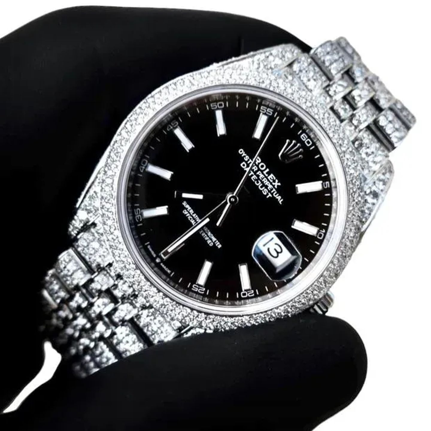 Rolex Datejust 41 126300 (2023) - Black dial 41 mm Steel case (1/3)