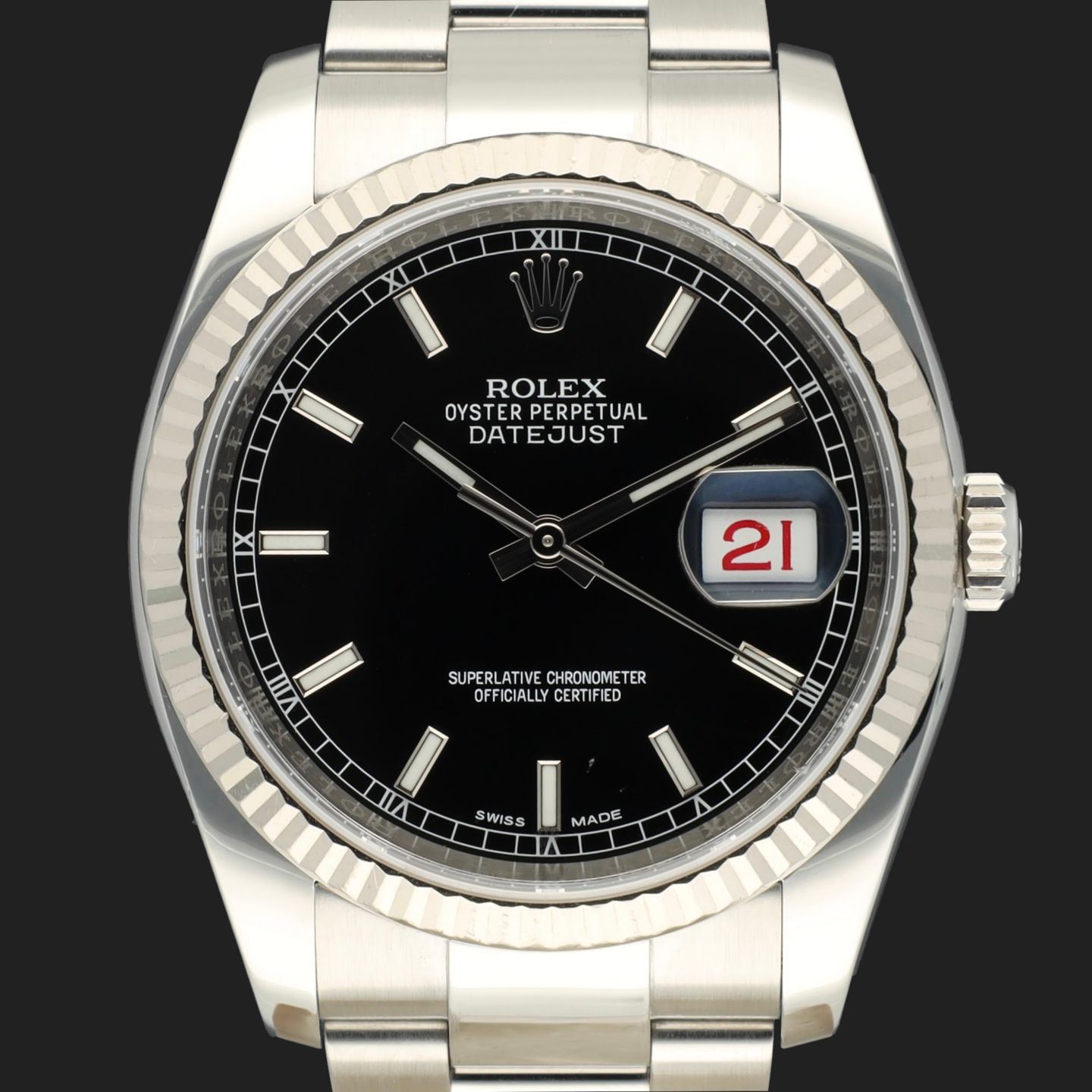 Rolex Datejust 36 116234 (2018) - 36 mm Steel case (2/8)