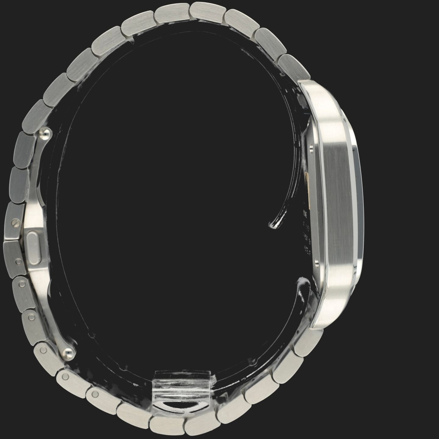 Cartier Santos WSSA0063 (2025) - Blue dial 35 mm Steel case (5/8)