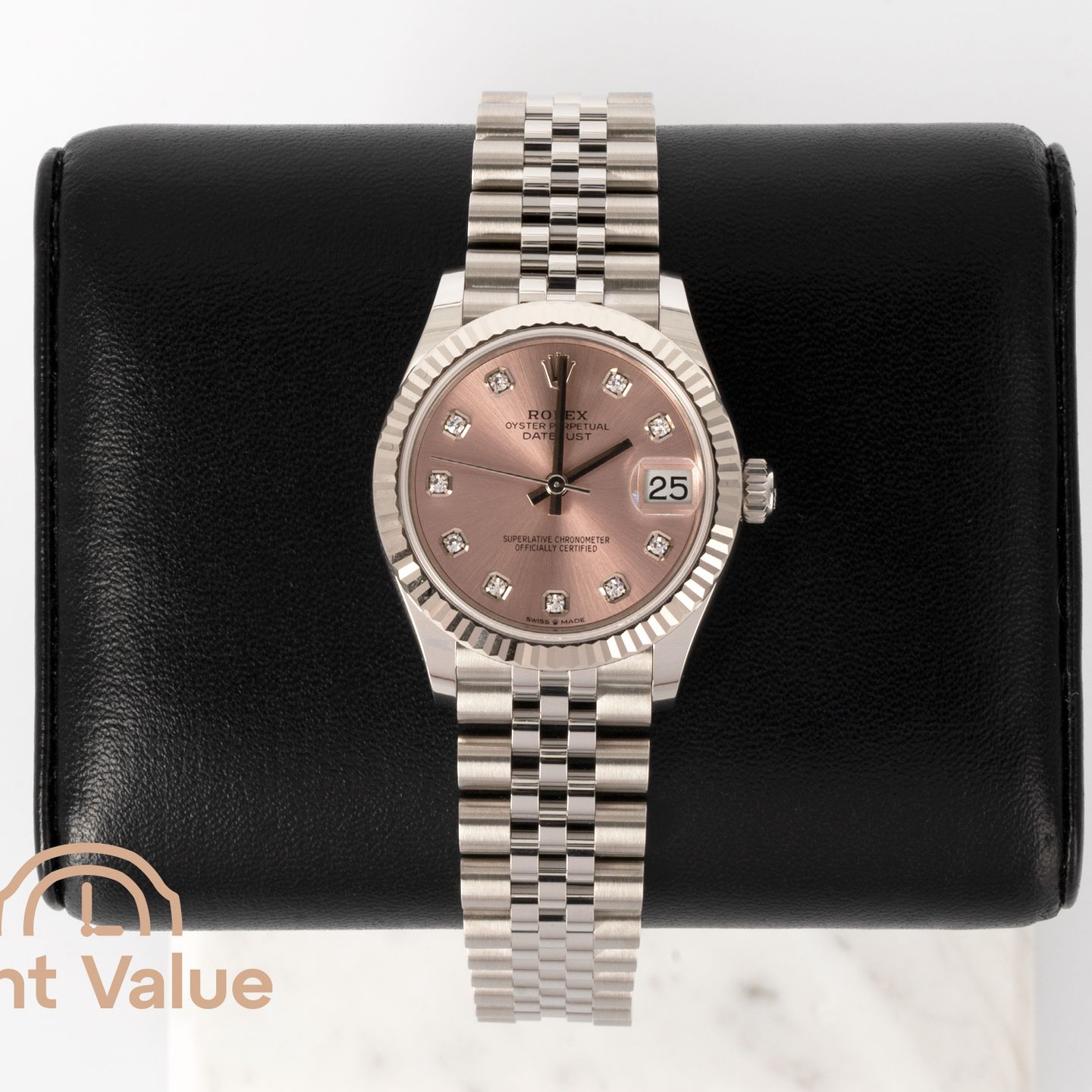 Rolex Datejust 31 278274 (2025) - Pink dial 31 mm Steel case (1/6)