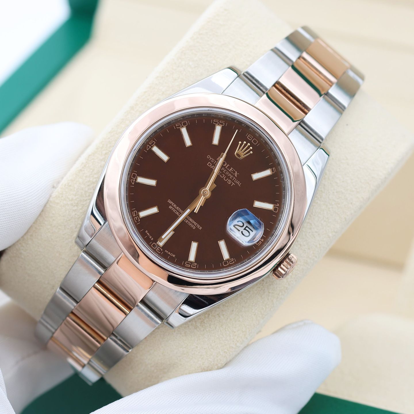 Rolex Datejust 41 126301 (2022) - 41 mm Gold/Steel case (1/8)