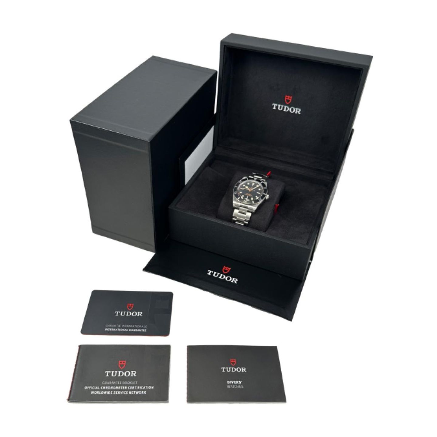 Tudor Black Bay 54 79000N (2023) - Zwart wijzerplaat 37mm Staal (5/5)