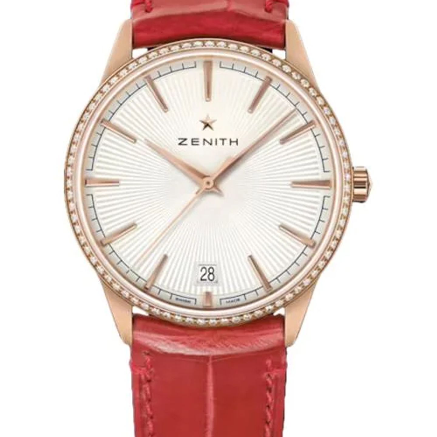 Zenith Elite 22.3200.670/01.C831 (2026) - Zilver wijzerplaat 36mm Roségoud (1/1)
