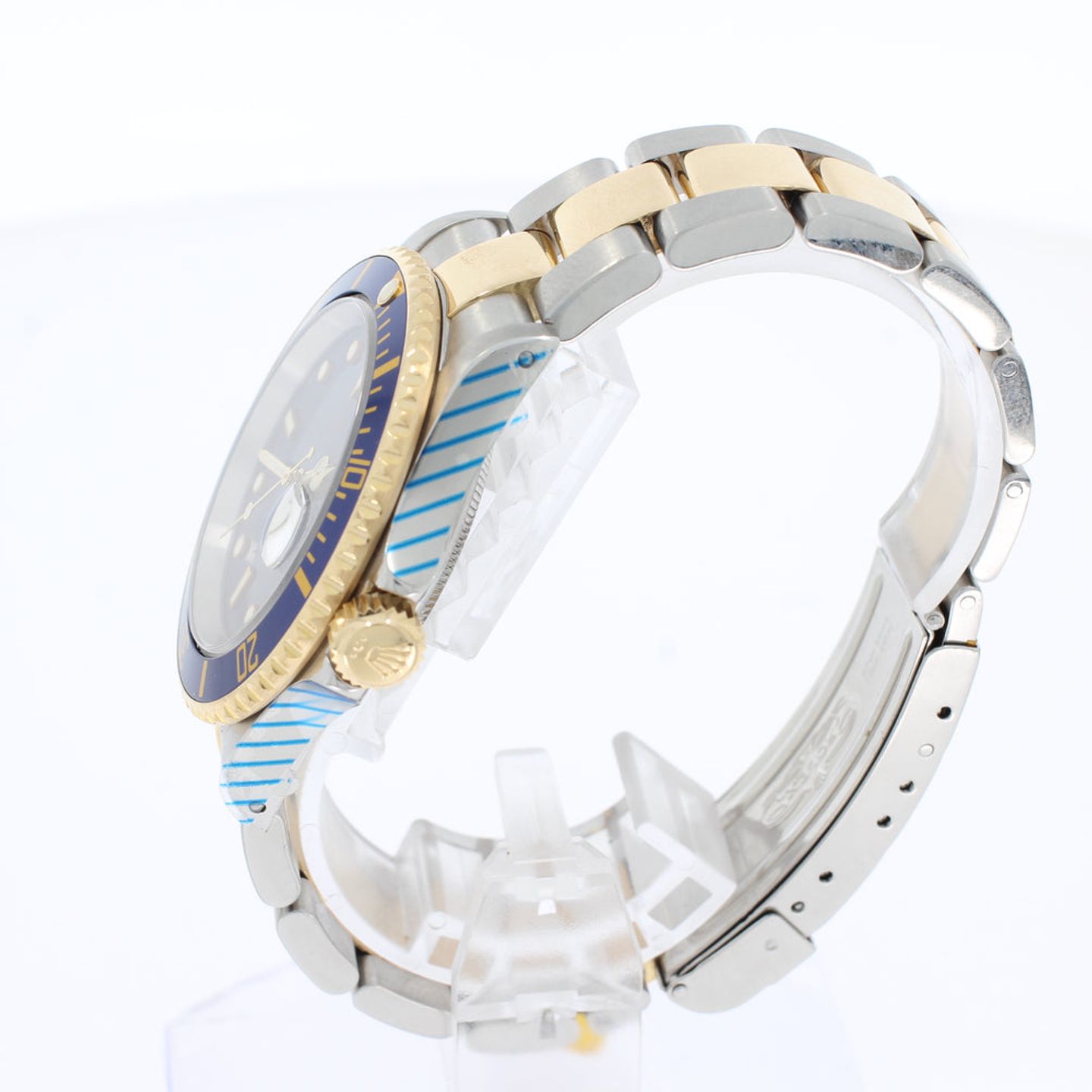 Rolex Submariner Date 16613 (2002) - 40 mm Gold/Steel case (6/8)