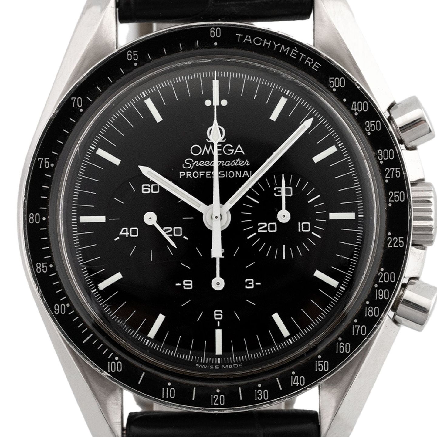 Omega Speedmaster Professional Moonwatch 3872.50.31 (2010) - Zwart wijzerplaat 42mm Staal (2/5)