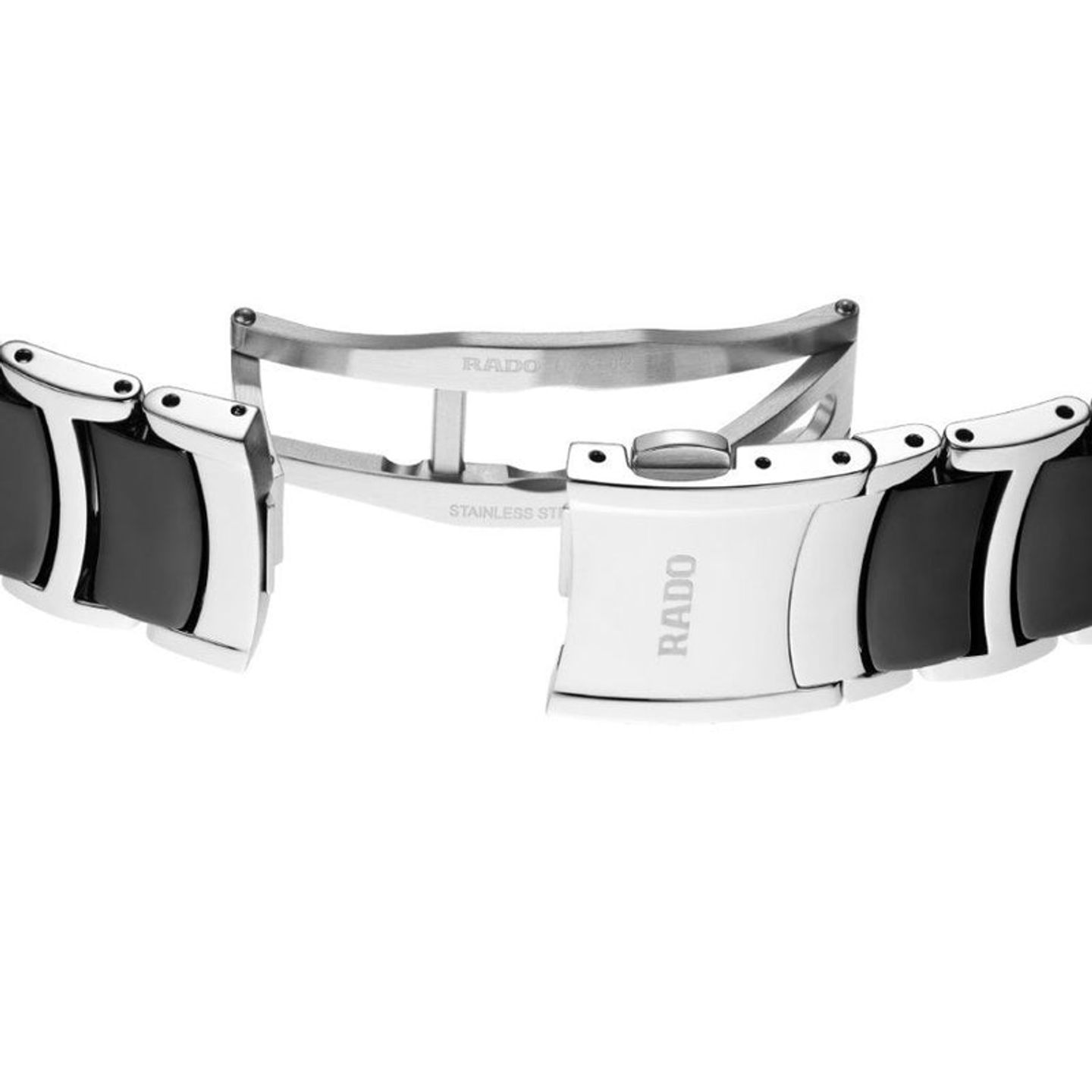 Rado Centrix R30021152 (2026) - Zwart wijzerplaat 40mm Staal (2/5)