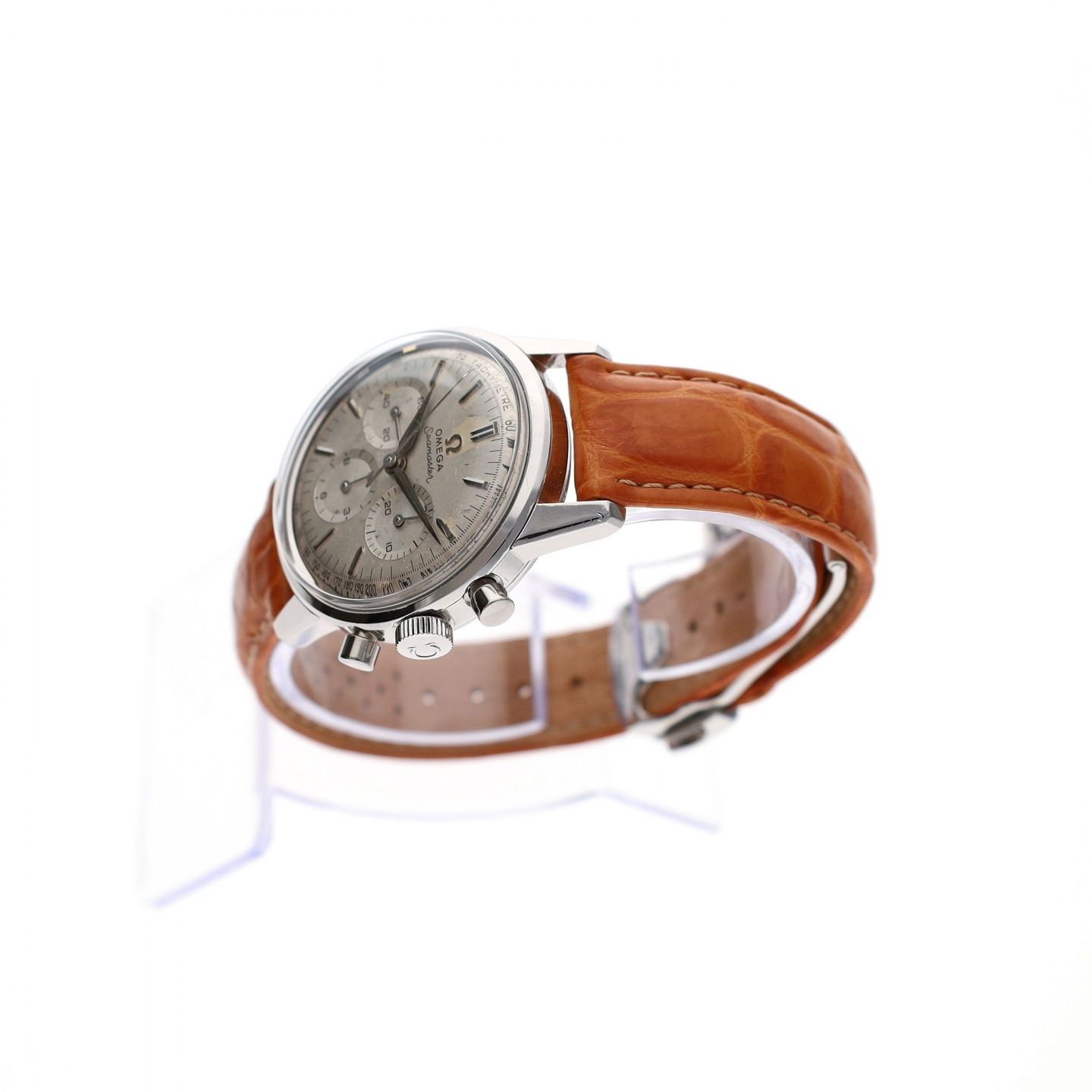 Omega Seamaster 105.001-62 (1962) - Wit wijzerplaat 36mm Staal (3/8)