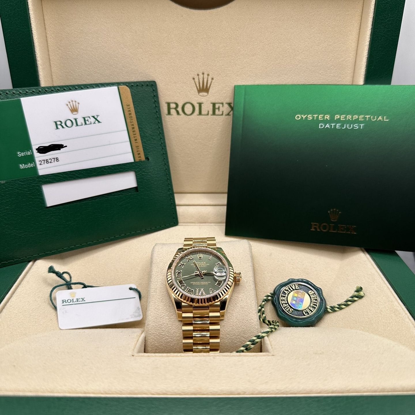 Rolex Datejust 31 278278 (2019) - Silver dial 31 mm Yellow Gold case (2/5)