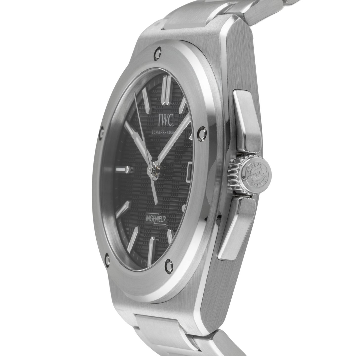 IWC Ingenieur Automatic IW328901 (Onbekend (willekeurig serienummer)) - Zwart wijzerplaat 40mm Staal (6/8)