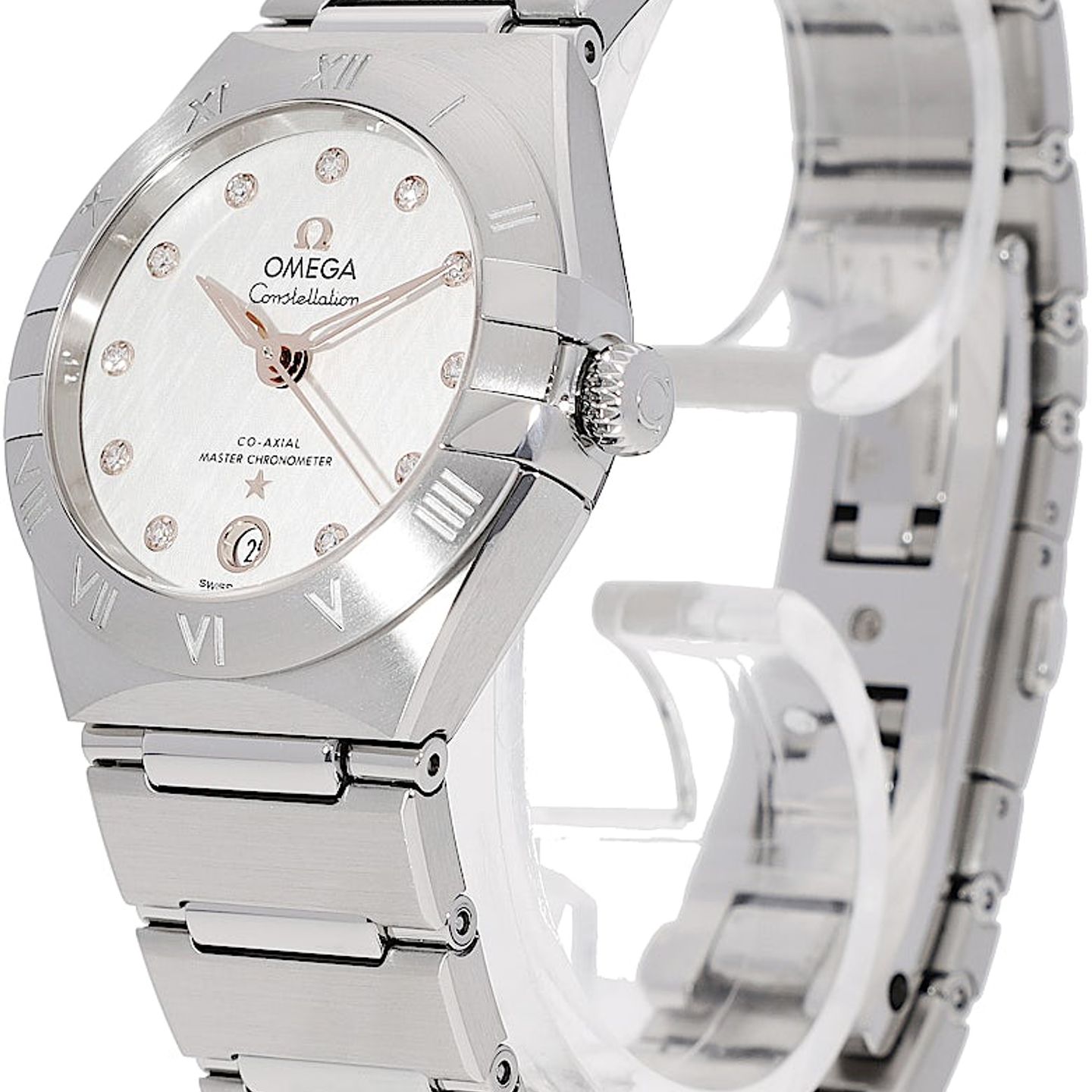 Omega Constellation 131.10.29.20.52.001 (2023) - Silver dial 29 mm Steel case (3/5)