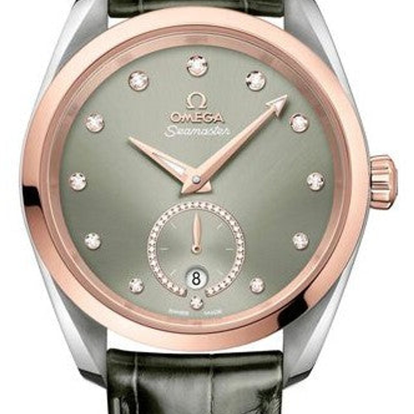 Omega Seamaster Aqua Terra 220.23.38.20.60.001 (2026) - Groen wijzerplaat 38mm Staal (1/1)
