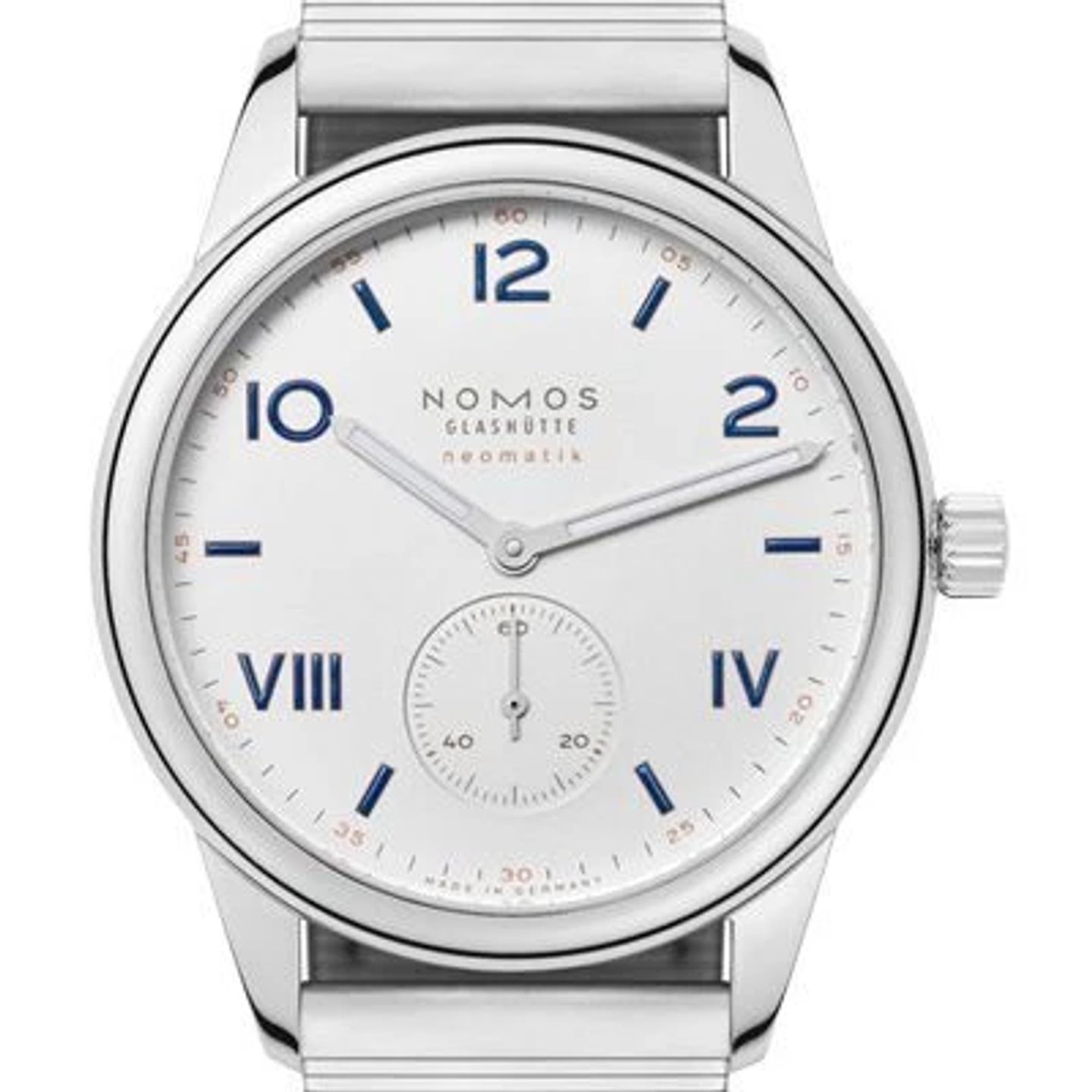 NOMOS Club Campus Neomatik 765 (2024) - White dial 40 mm Steel case (1/2)