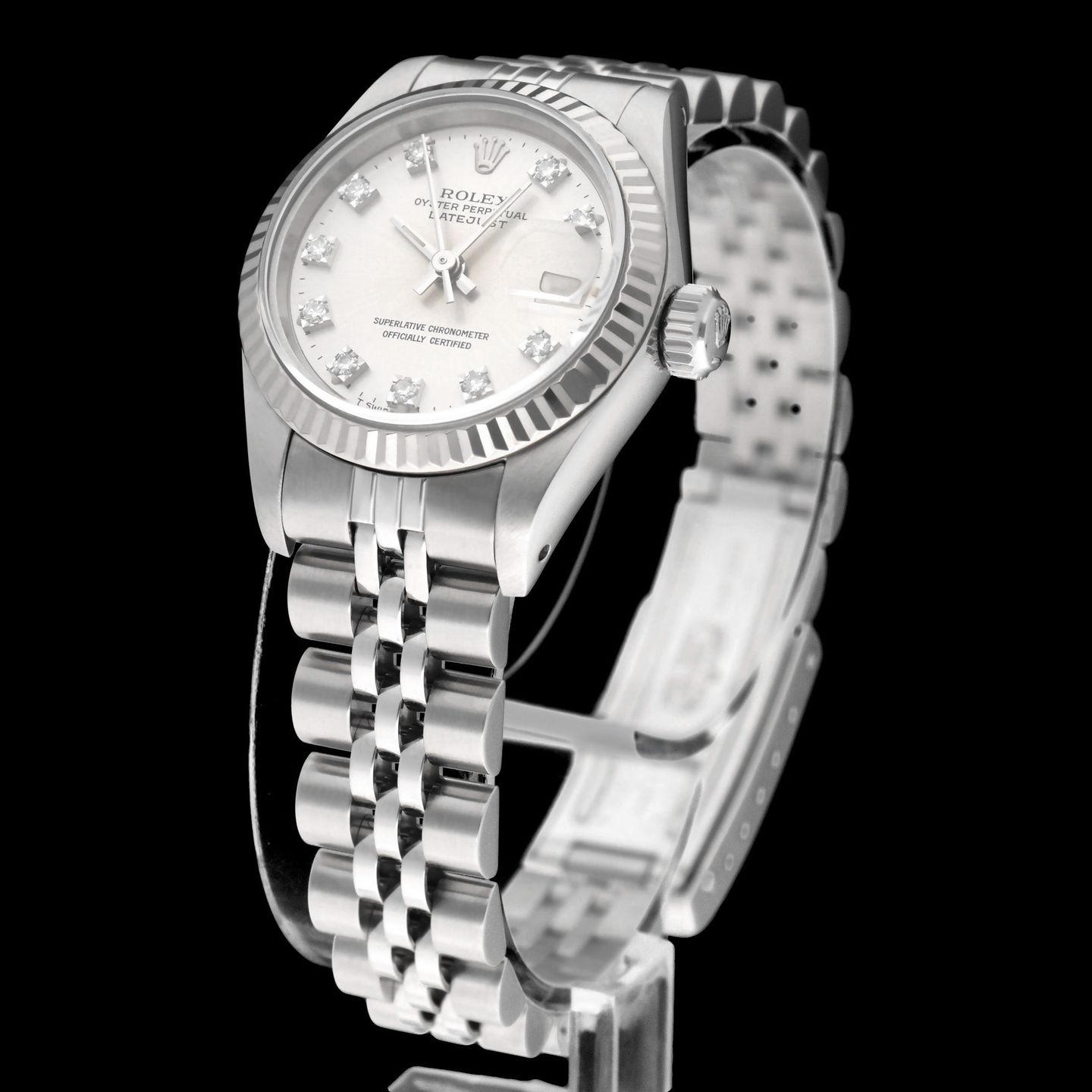 Rolex Lady-Datejust 69174 (1991) - 26 mm Steel case (5/8)