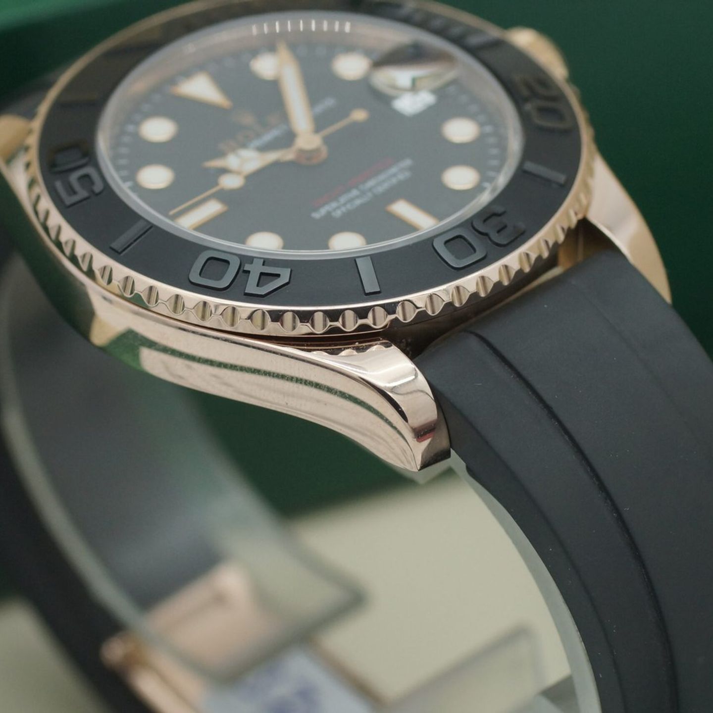 Rolex Yacht-Master 37 268655 (2016) - Zwart wijzerplaat 37mm Roségoud (7/8)