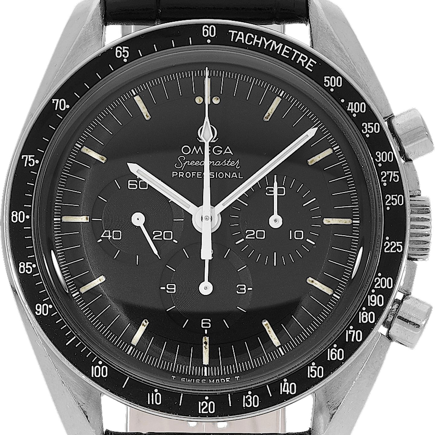Omega Speedmaster Professional Moonwatch BA 145.022 XI (Unknown (random serial)) - Gold dial 42 mm Yellow Gold case (1/5)