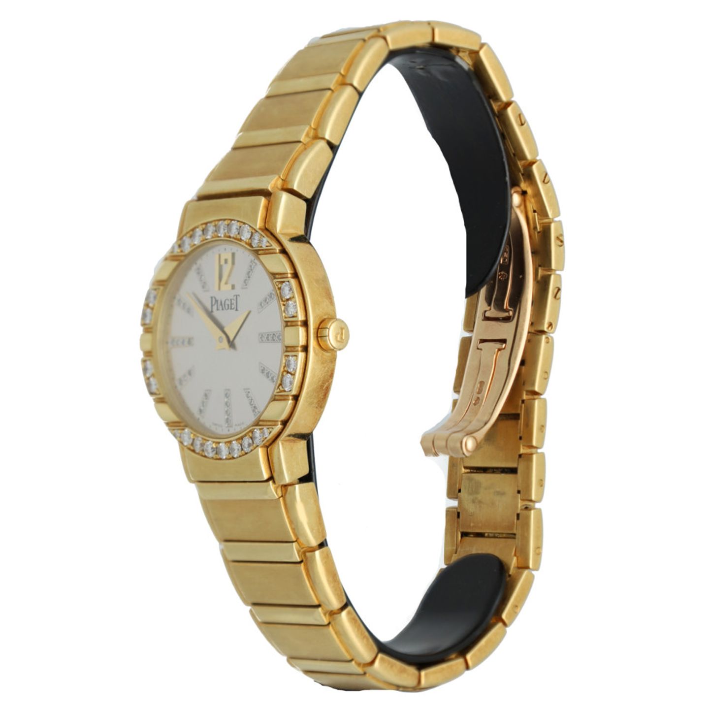 Piaget Polo 27501 (2000) - Silver dial 28 mm Yellow Gold case (6/14)