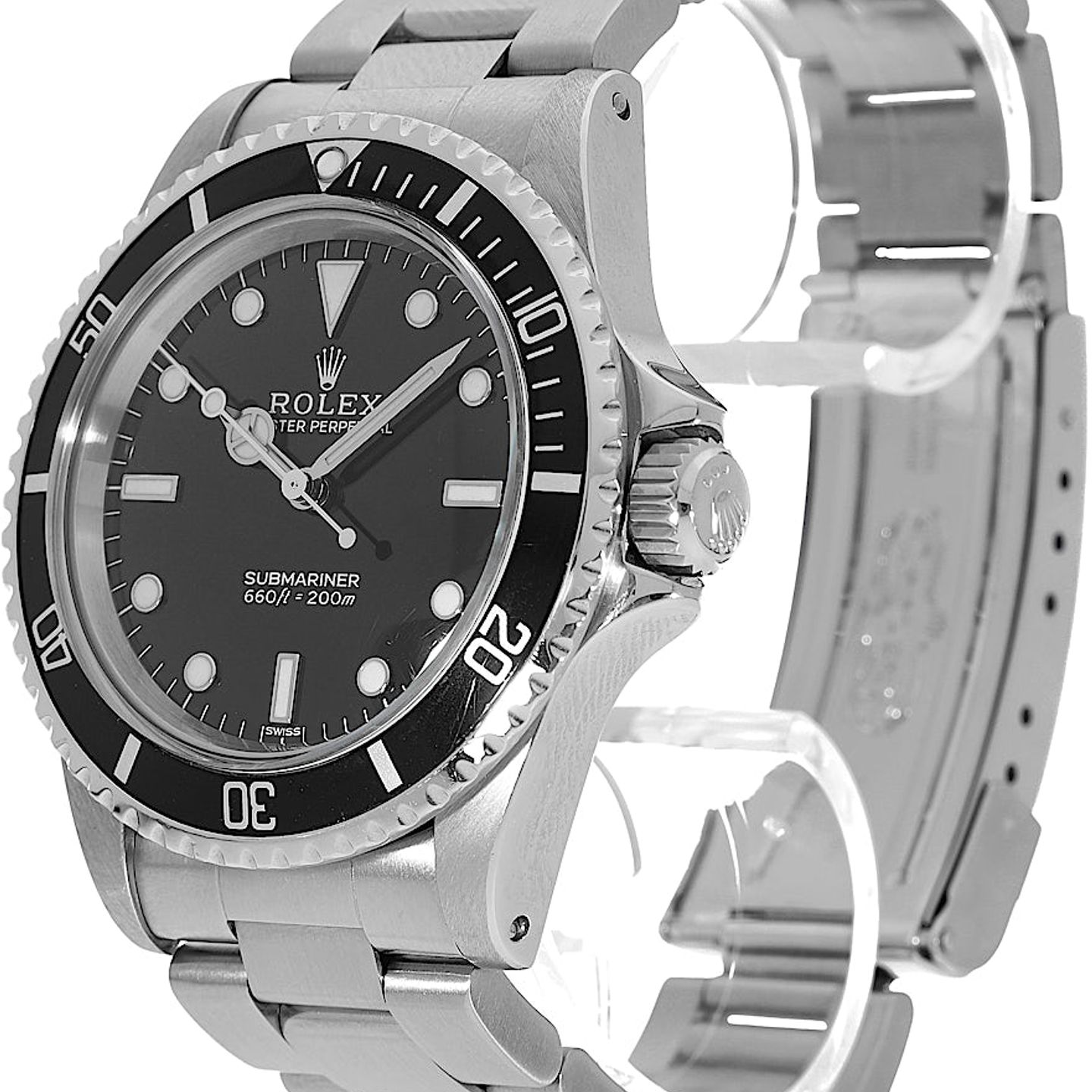 Rolex Submariner No Date 5513 (1972) - Black dial 40 mm Steel case (3/5)
