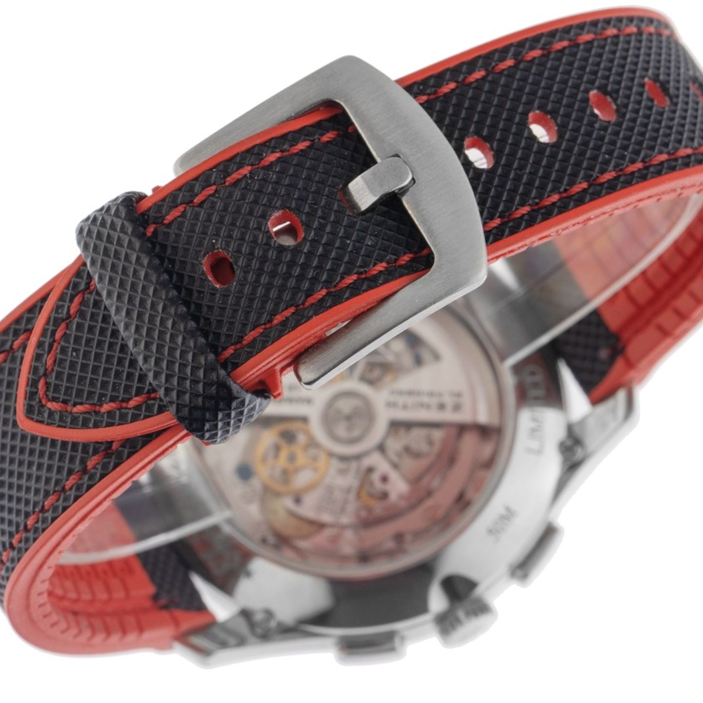 Zenith Captain Chronograph 03.2115.400/21.C703 (2018) - Black dial 42 mm Steel case (7/8)