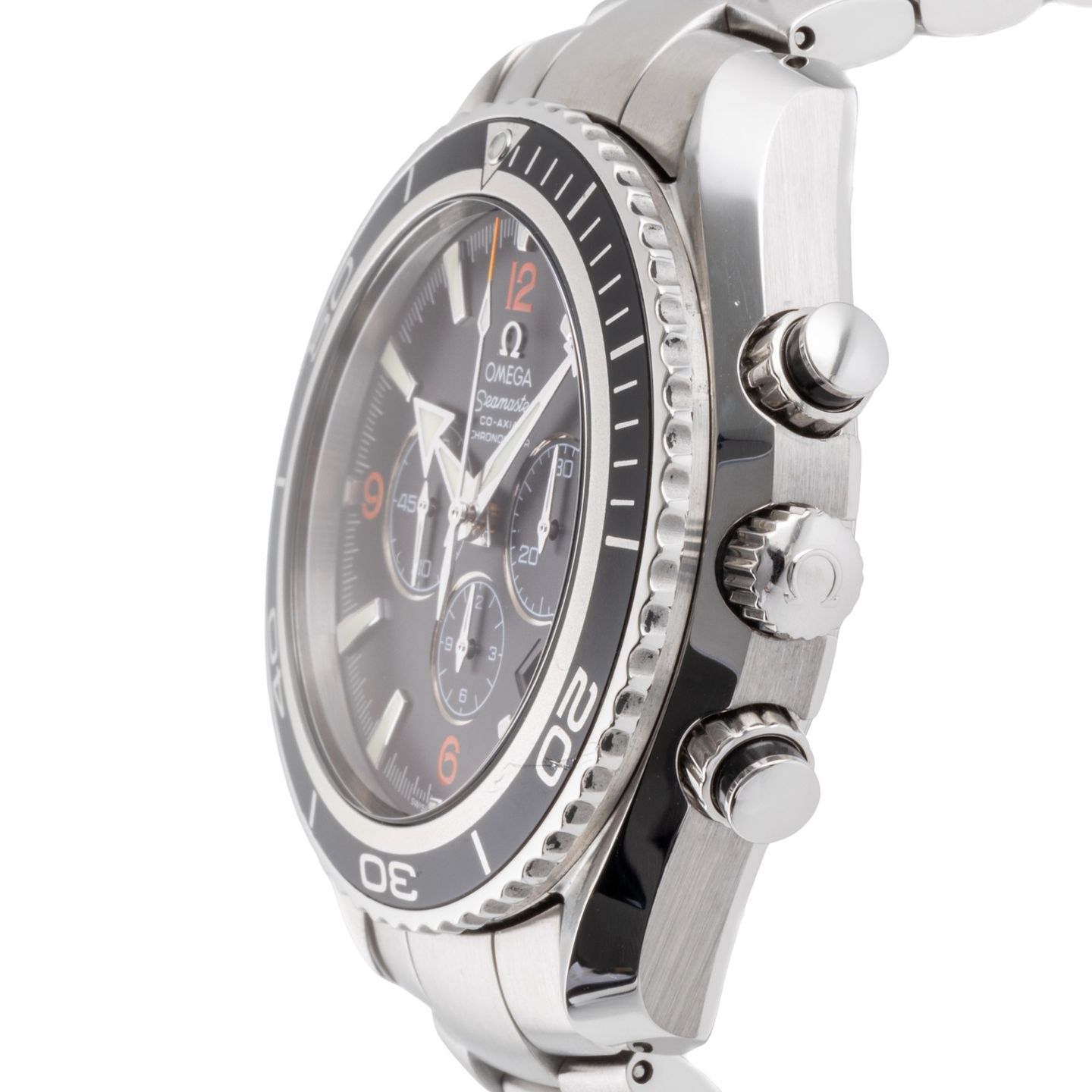 Omega Seamaster Planet Ocean Chronograph 2210.51.00 (2008) - Black dial 46 mm Steel case (6/8)