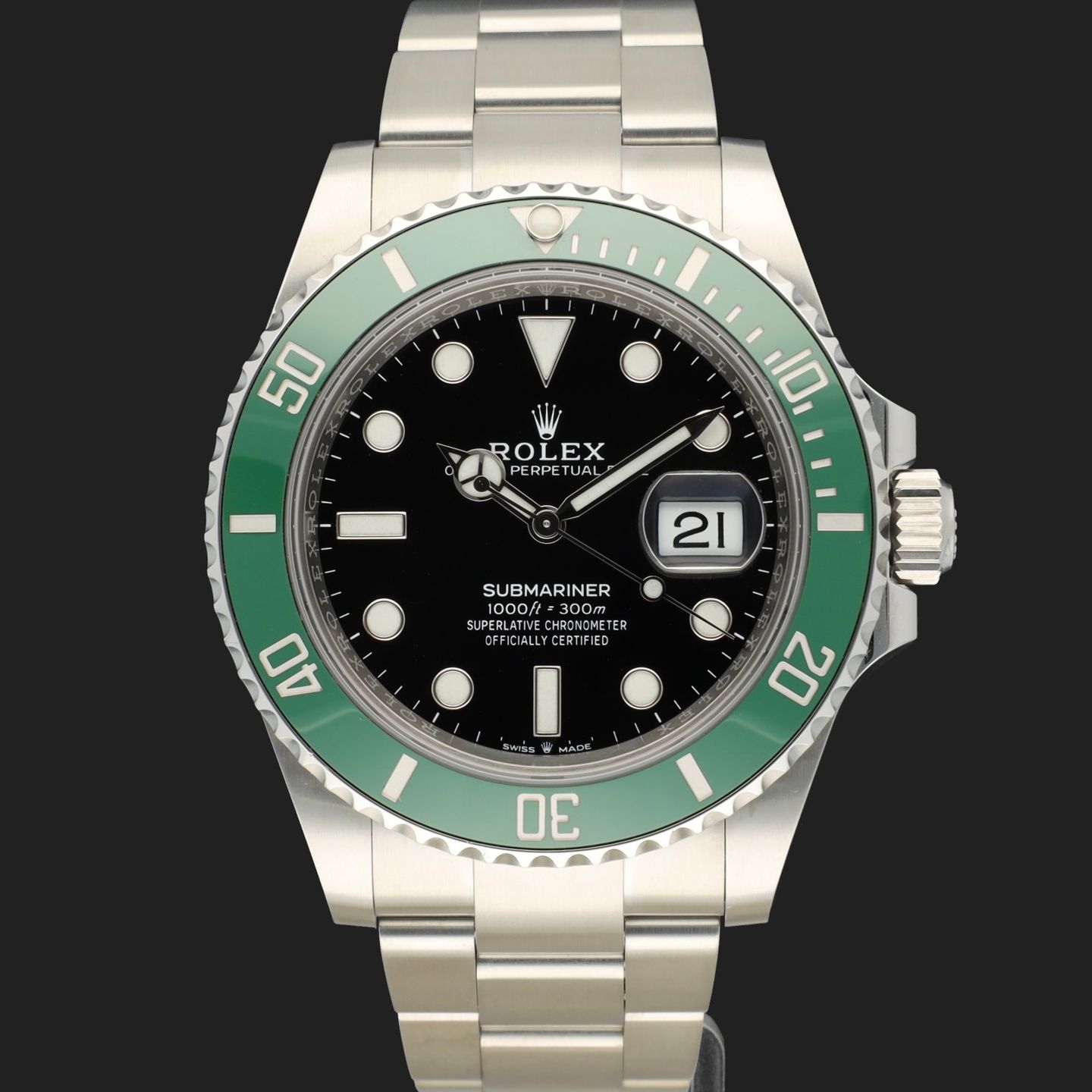 Rolex Submariner Date 126610LV (2021) - 41mm Staal (2/8)