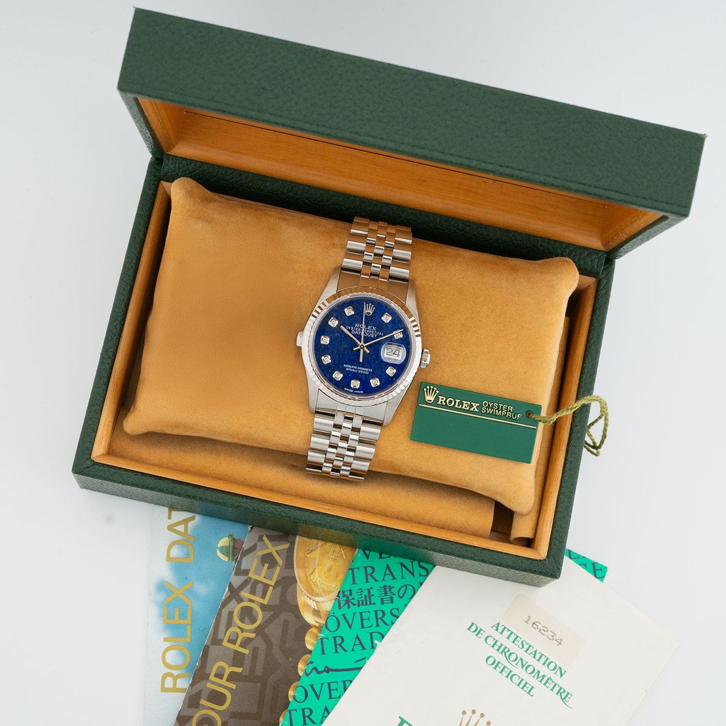 Rolex Datejust 36 16234 (2000) - 36mm Staal (6/6)