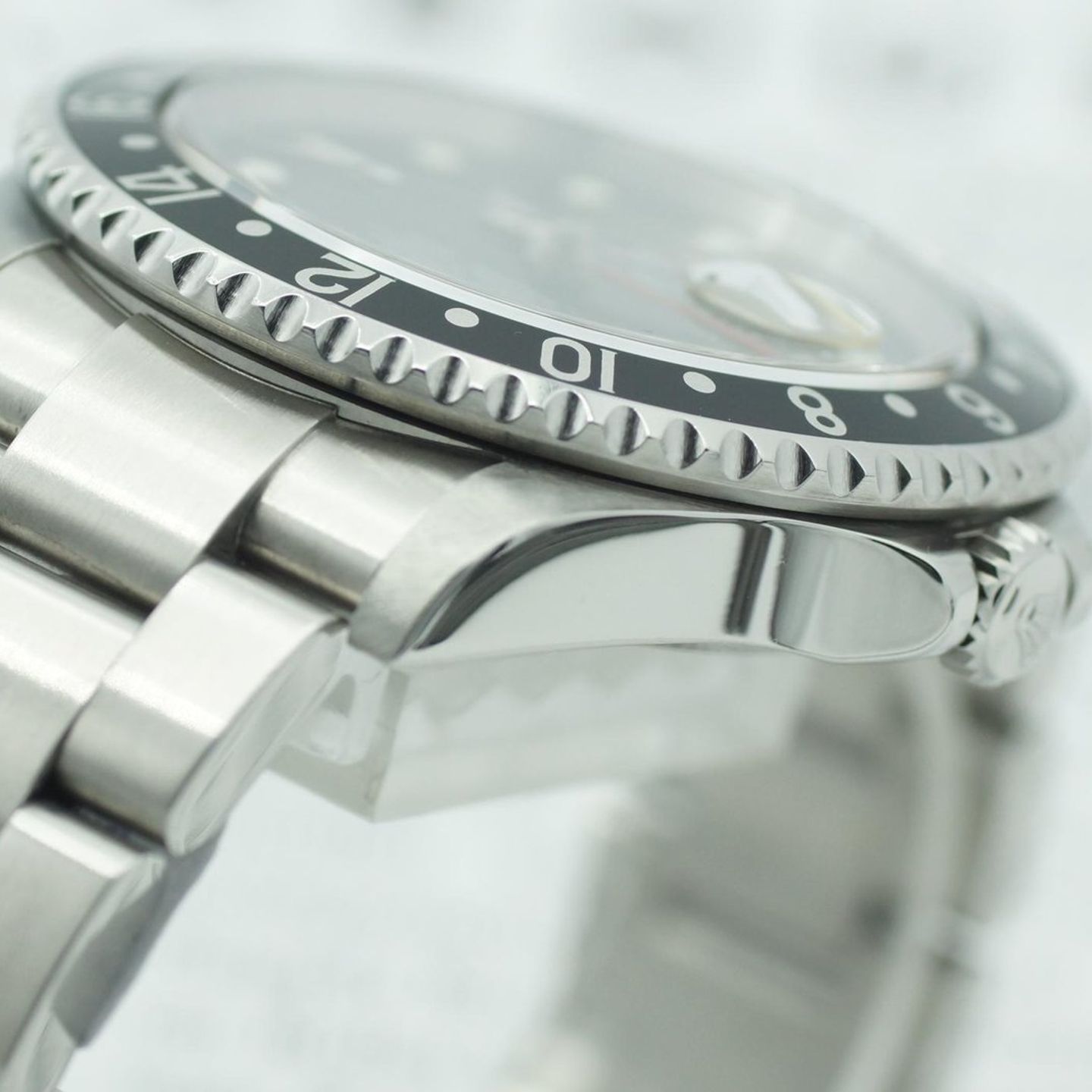 Rolex GMT-Master II 16710 (2002) - Zwart wijzerplaat 40mm Staal (5/8)