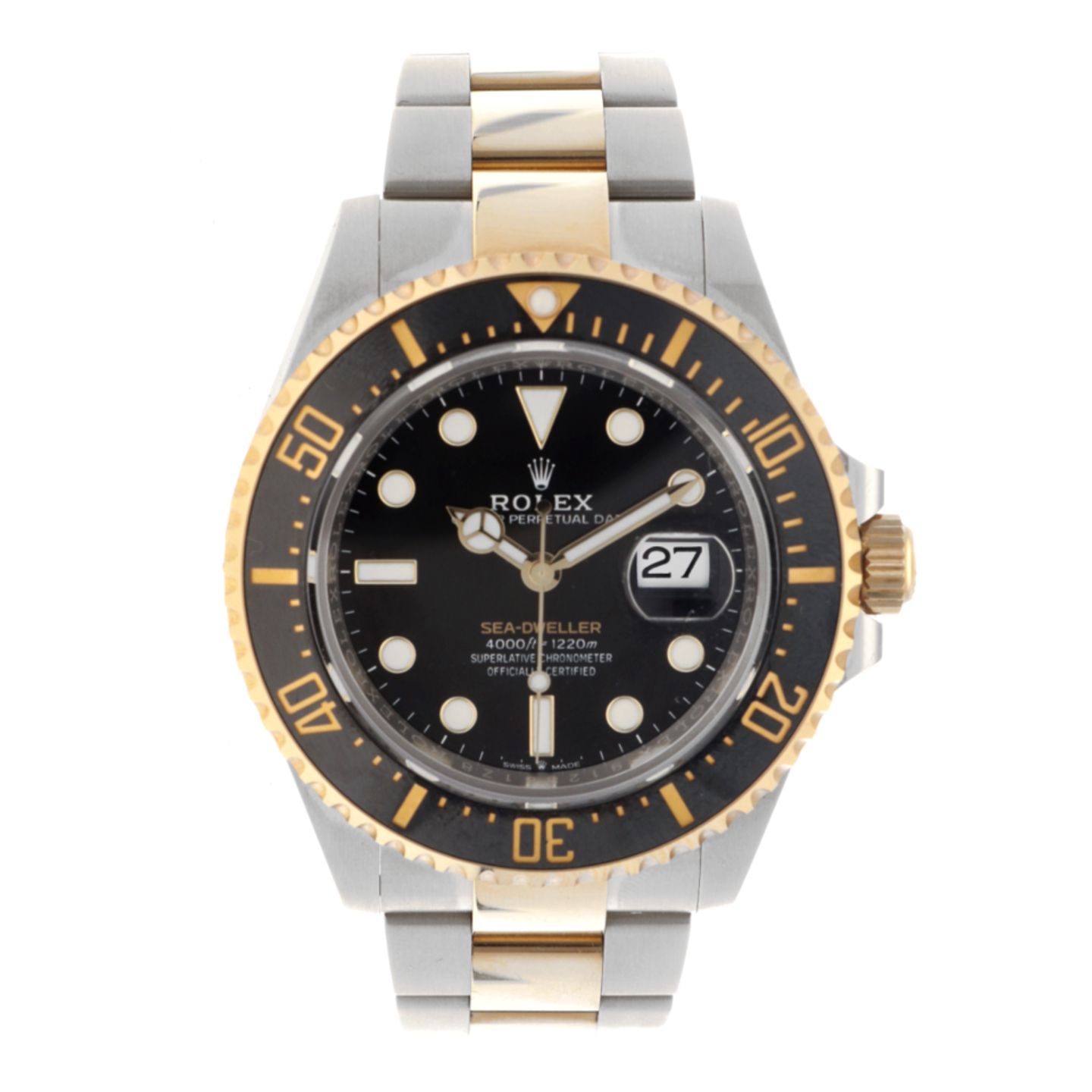 Rolex Sea-Dweller 126603 (2022) - Black dial 43 mm Gold/Steel case (1/5)