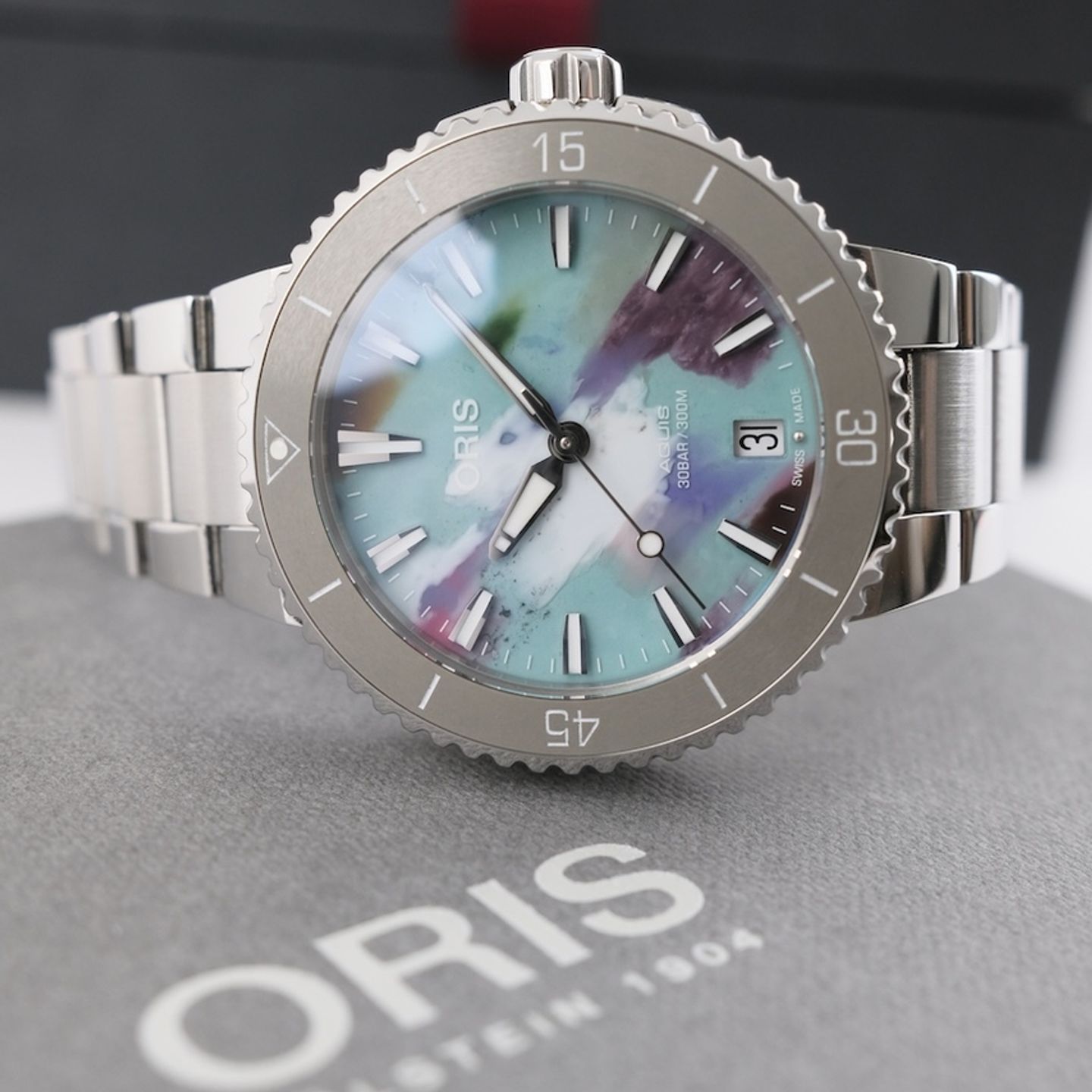 Oris Aquis Date 01 733 7770 4150-Set - (2/8)