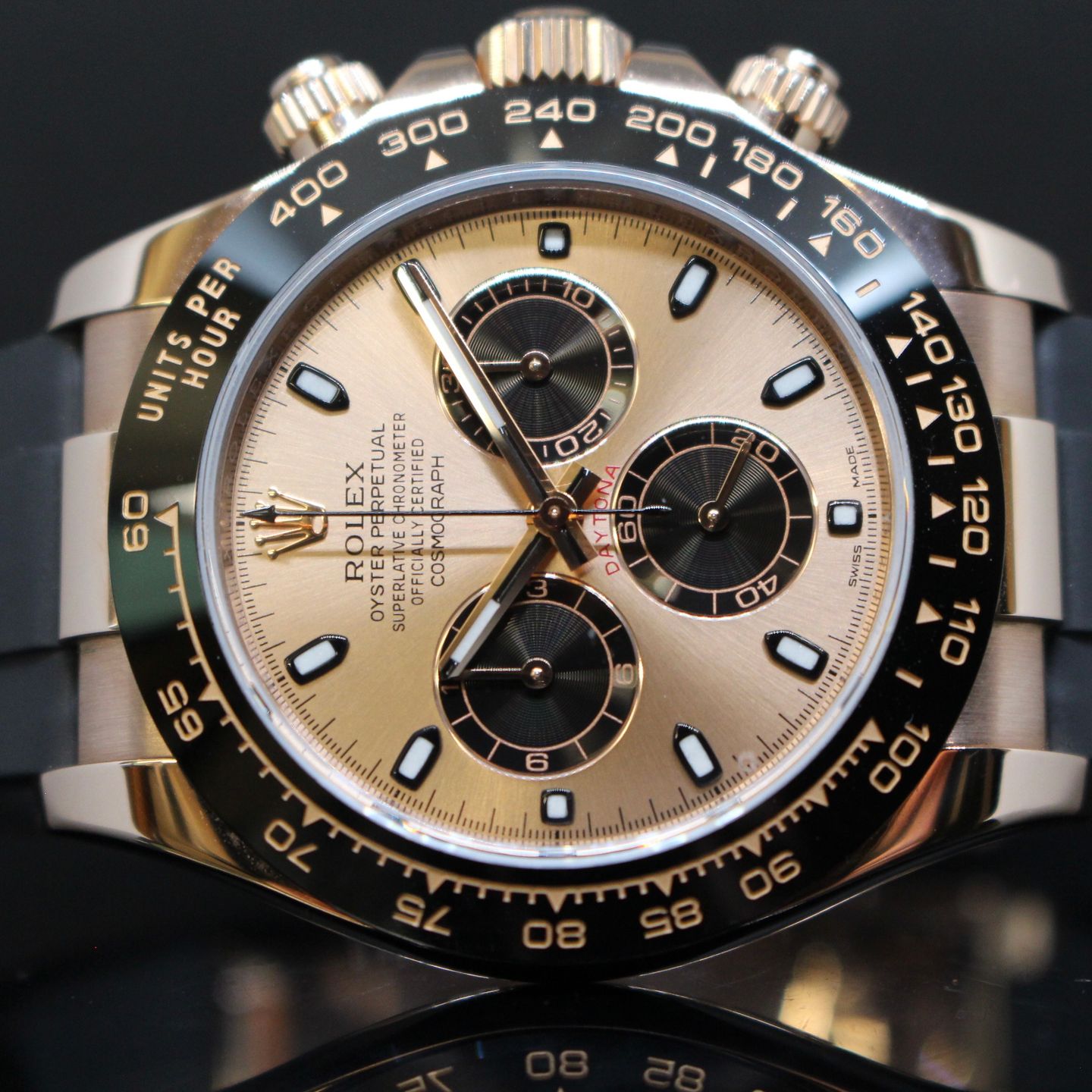 Rolex Daytona 116515LN (2019) - Bronze dial 40 mm Rose Gold case (2/5)