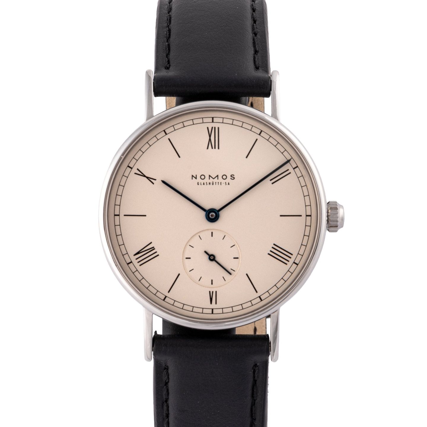 NOMOS Ludwig 205 (Unknown (random serial)) - White dial 35 mm Steel case (1/8)
