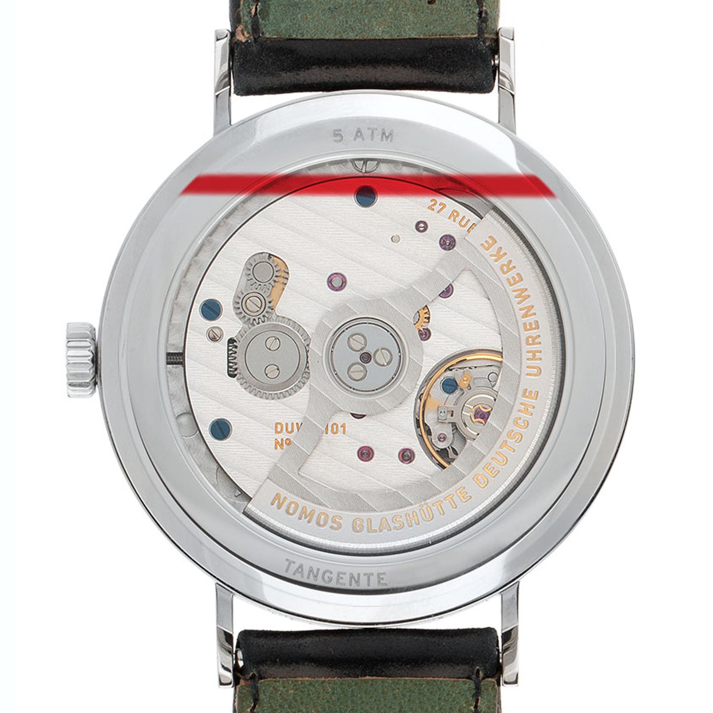 NOMOS Tangente Neomatik 180 (2026) - Wit wijzerplaat 41mm Staal (6/7)