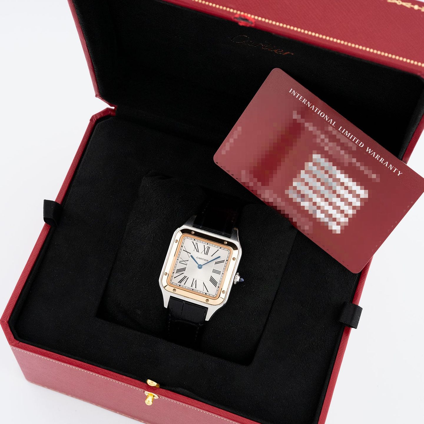 Cartier Santos Dumont W2SA0011 (2019) - Zilver wijzerplaat 44mm Staal (5/5)