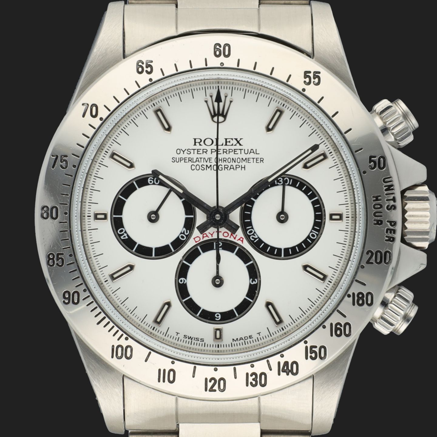 Rolex Daytona 16520 (1989) - White dial 40 mm Steel case (2/8)
