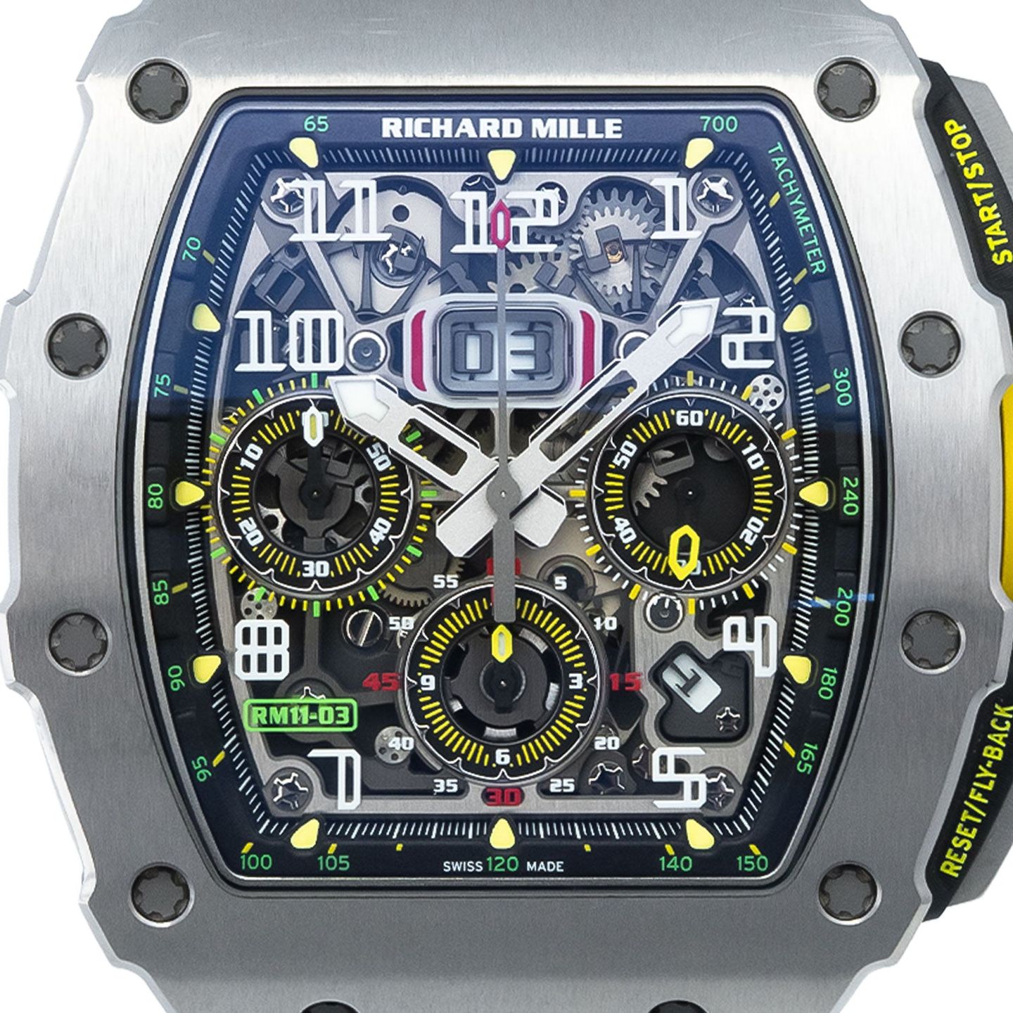 Richard Mille RM 011 RM 11-03 Ti - (2/8)