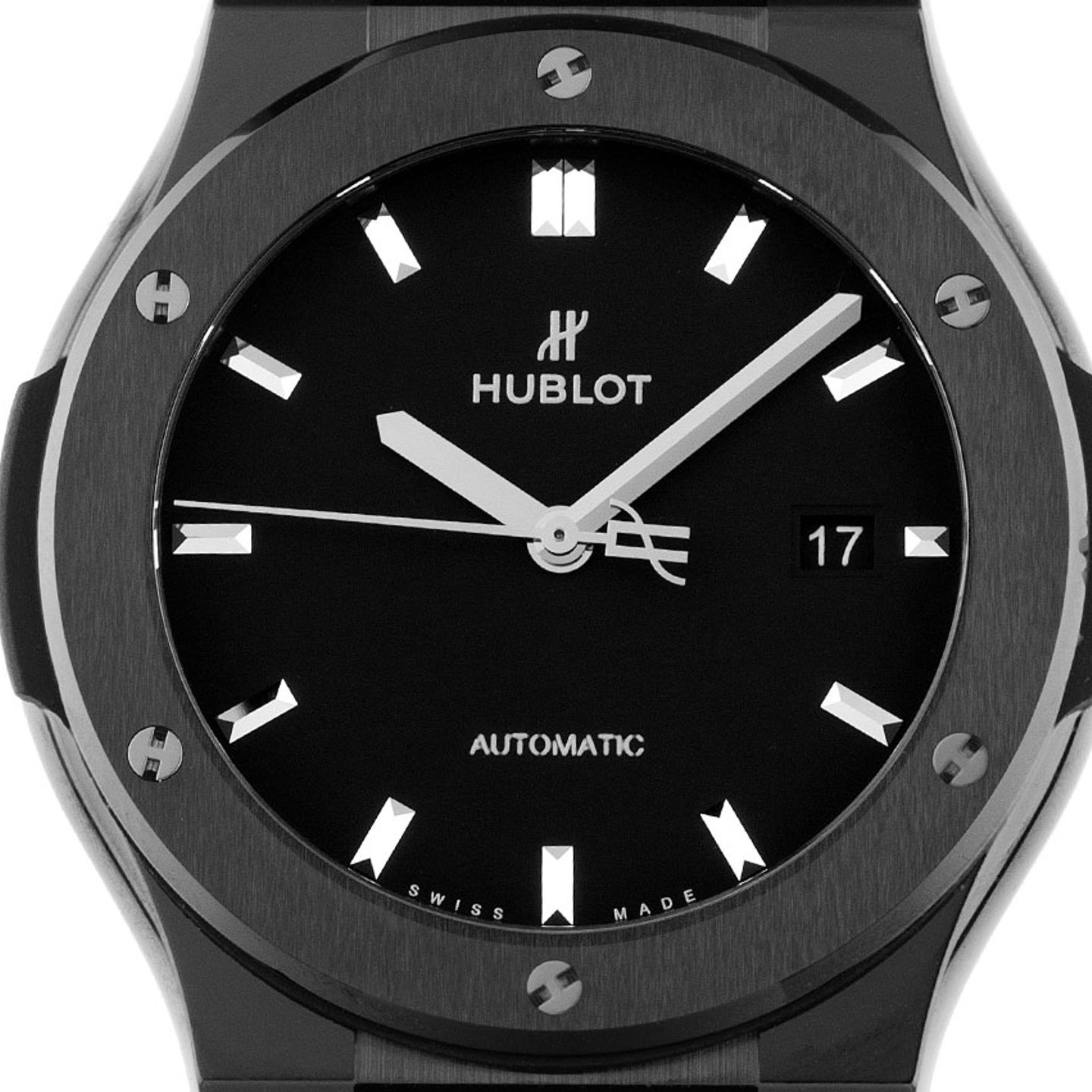 Hublot Classic Fusion 510.CM.1170.CM (Unknown (random serial)) - Black dial 45 mm Ceramic case (1/7)