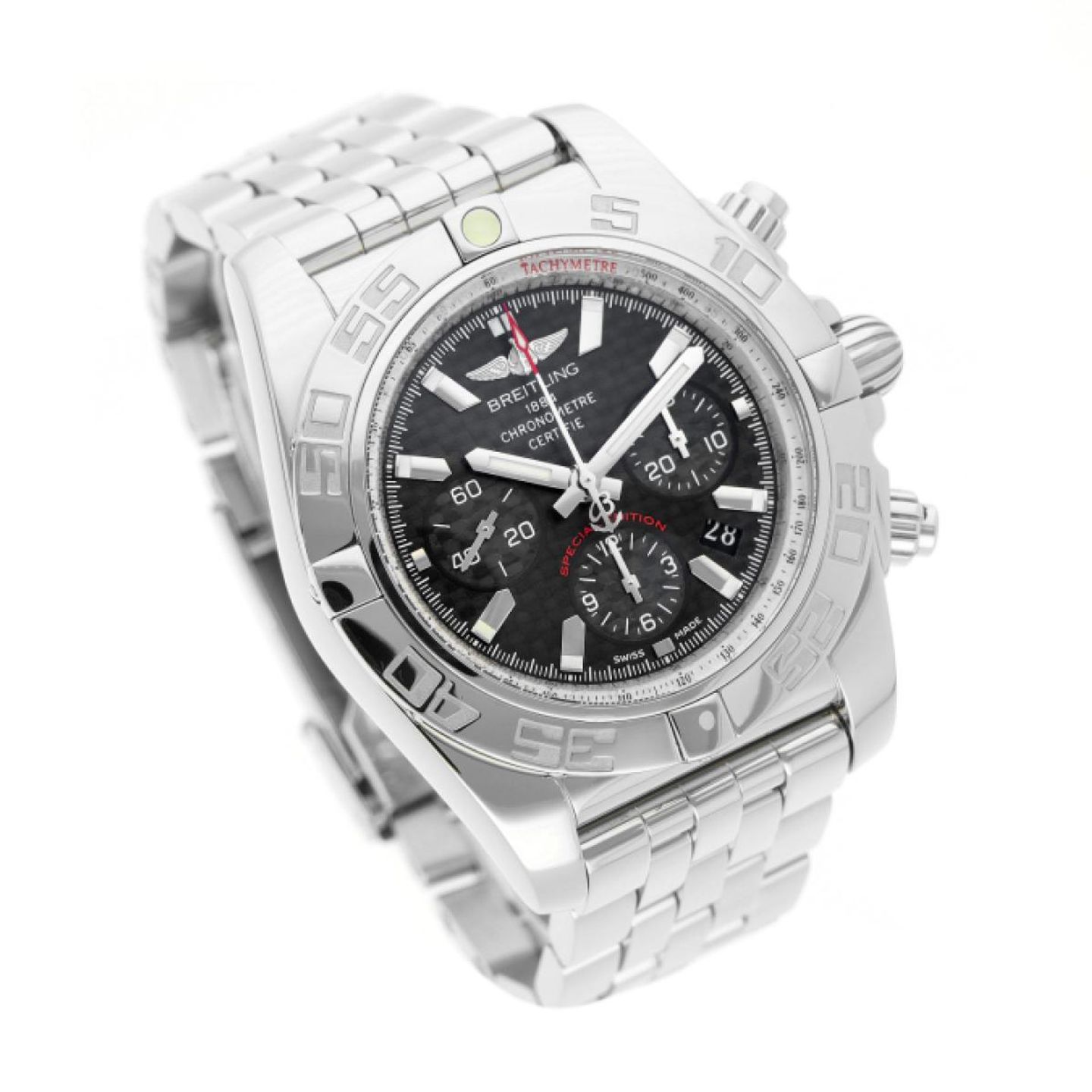 Breitling Chronomat 44 AB011012/BE69 (2019) - Black dial 44 mm Steel case (3/5)