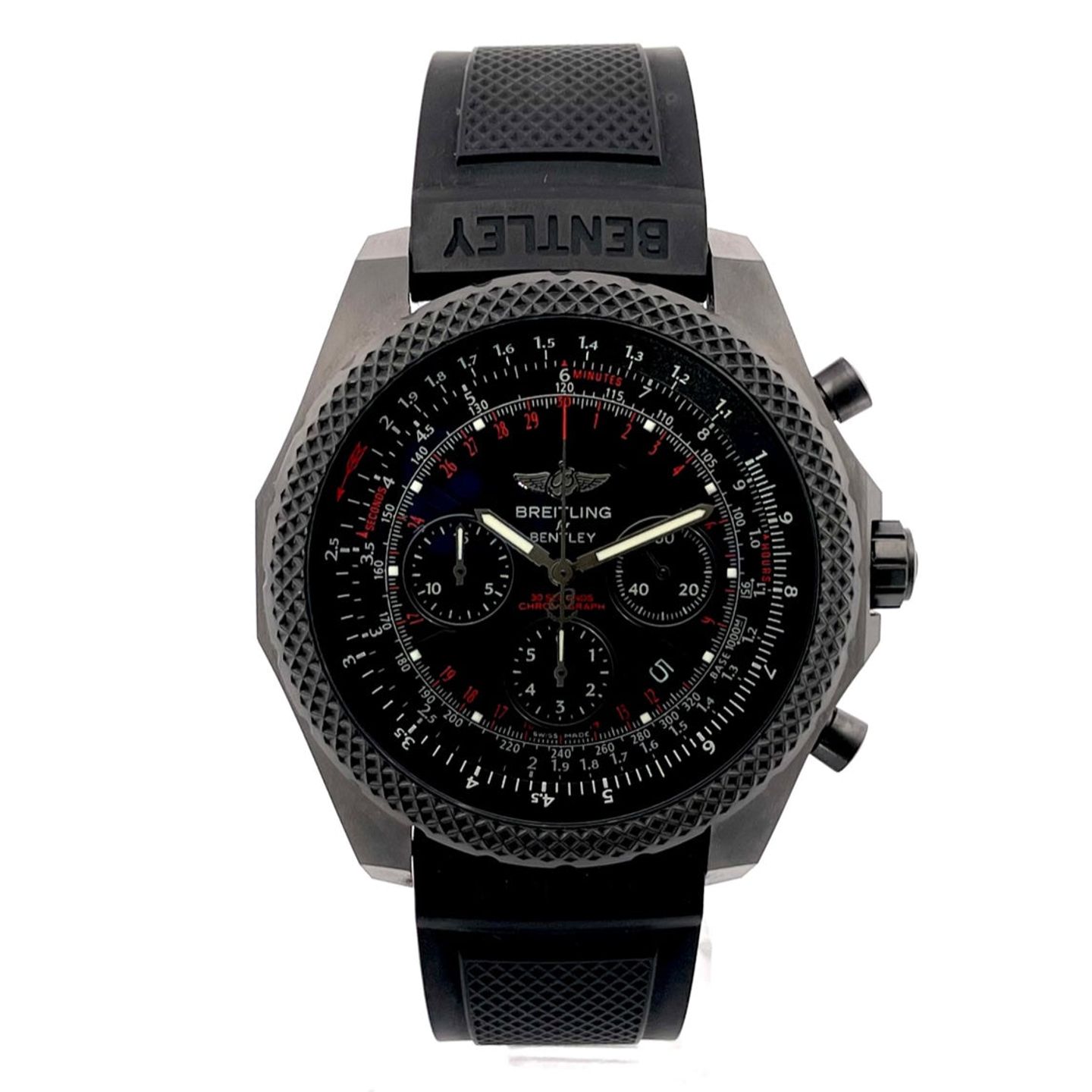 Breitling for Bentley V2536722.BC45.220S (2013) - Black dial 49 mm Titanium case (1/7)