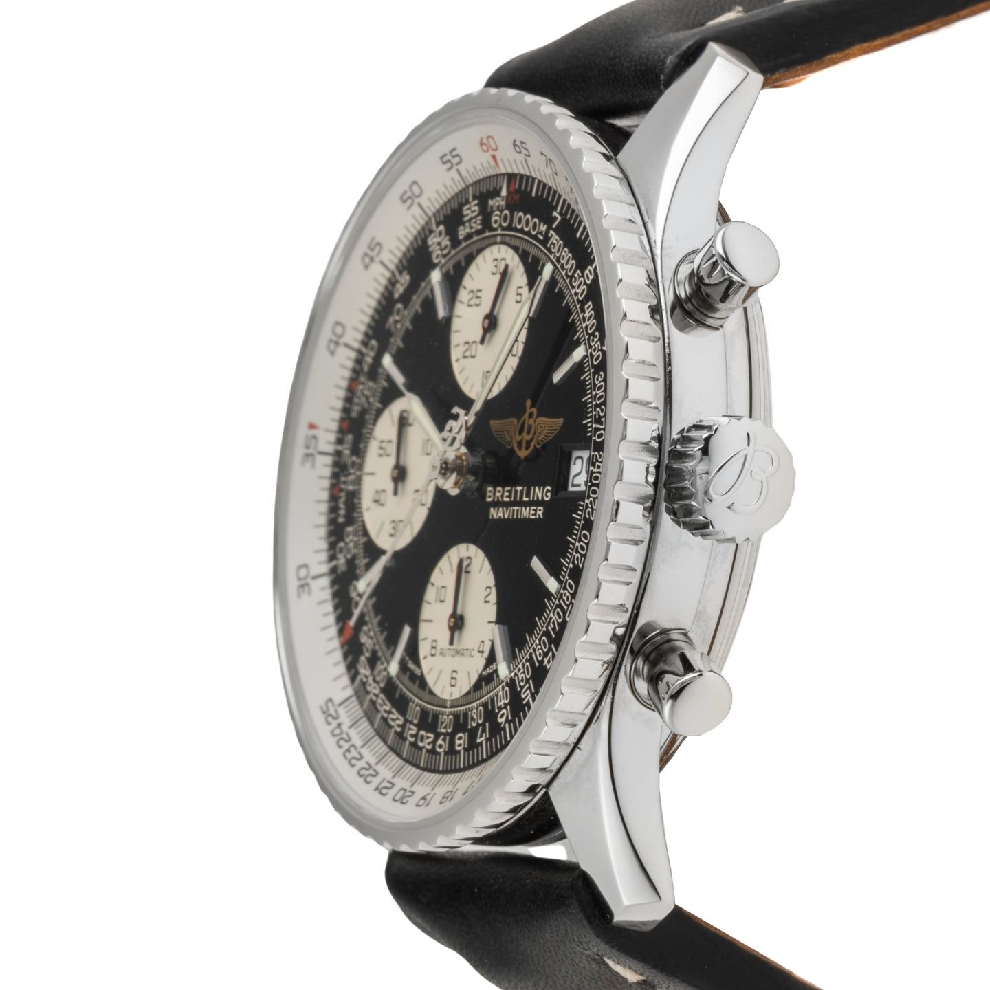 Breitling Old Navitimer A13322 (Onbekend (willekeurig serienummer)) - 41mm Staal (6/8)