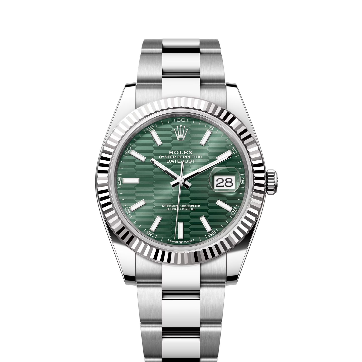 Rolex Datejust 41 126334 (2024) - Green dial 41 mm Steel case (1/1)