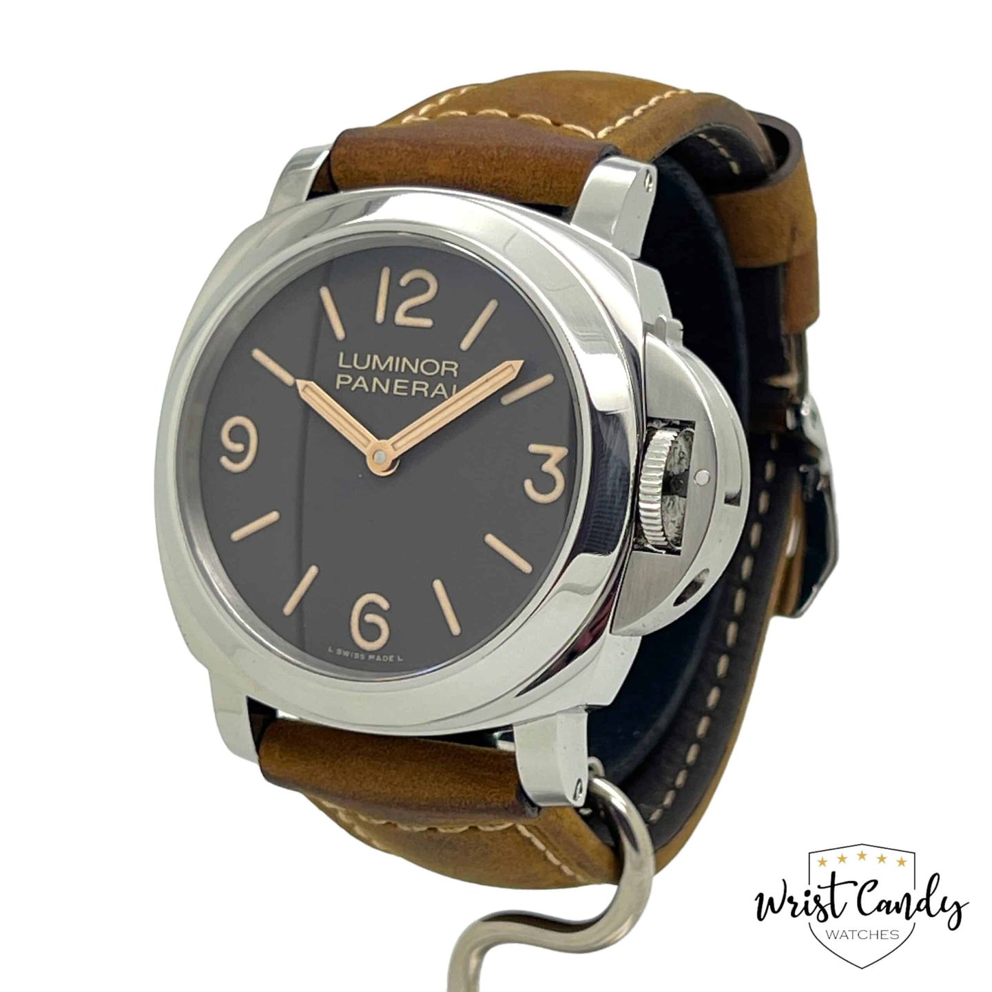 Panerai Special Editions PAM00390 (2012) - Brown dial 44 mm Steel case (3/8)