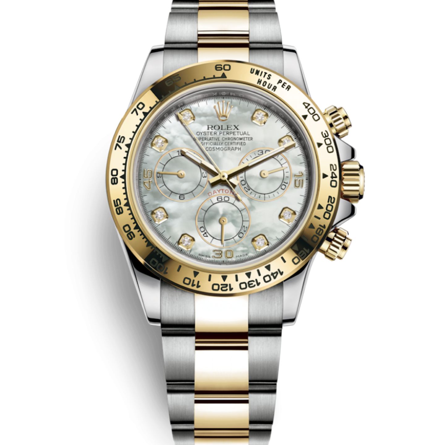 Rolex Daytona 116503 (2020) - Pearl dial 40 mm Steel case (1/8)