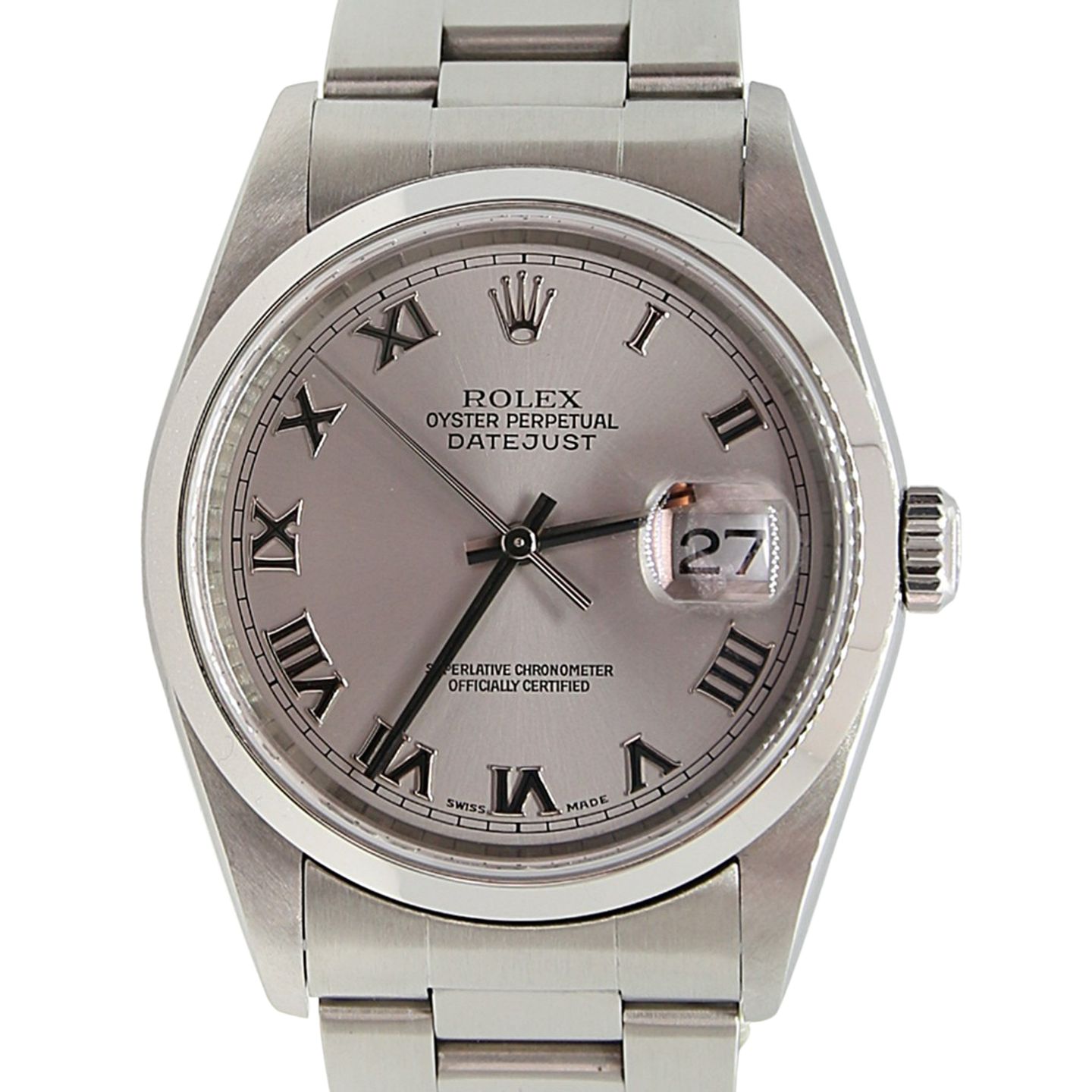 Rolex Datejust 36 16200 (Onbekend (willekeurig serienummer)) - 36mm Staal (1/6)