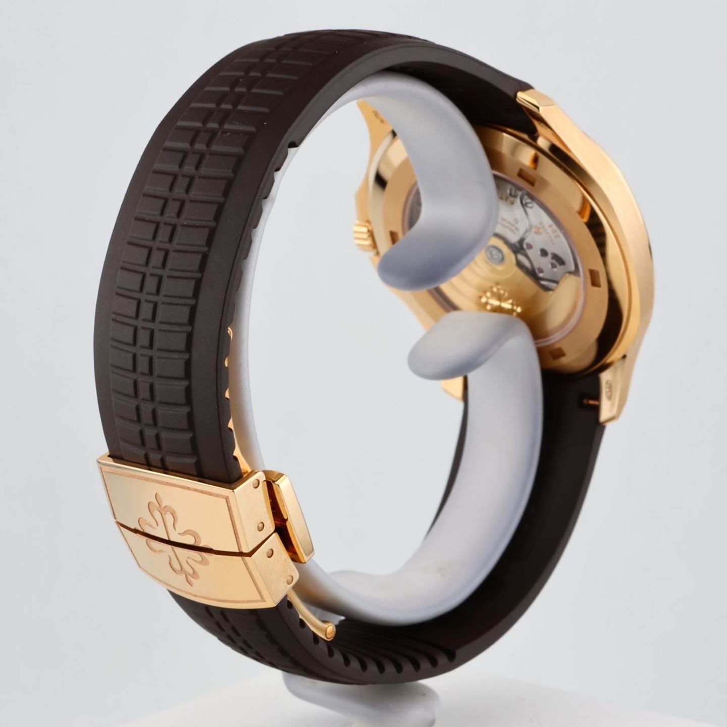 Patek Philippe Aquanaut 5167R-001 (Onbekend (willekeurig serienummer)) - Bruin wijzerplaat 40mm Roségoud (7/8)