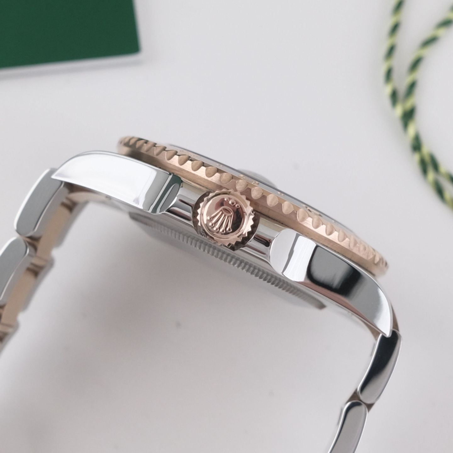 Rolex GMT-Master II 126711CHNR (2021) - Zwart wijzerplaat 40mm Goud/Staal (6/8)